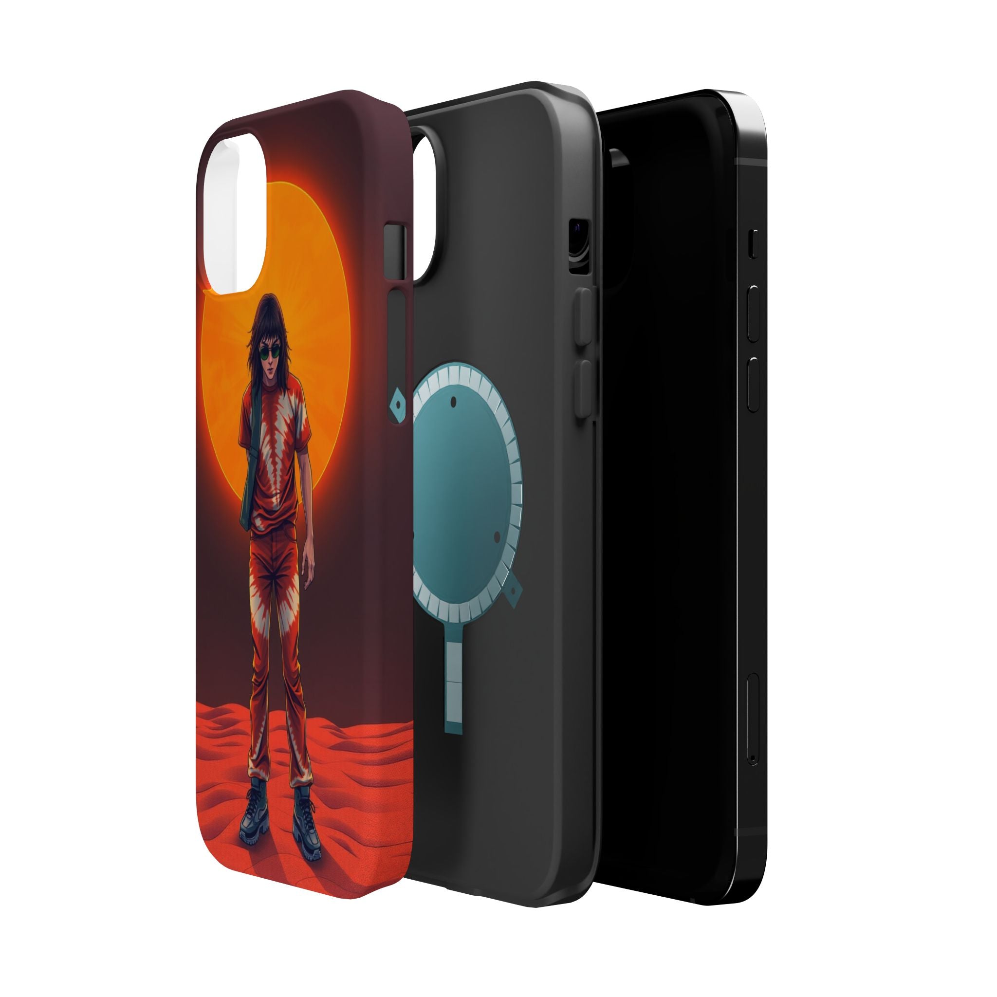 iPhone Tie-Dye 60s Enchanted Art Bold Modern Everyday Snap Case · iPhone Case