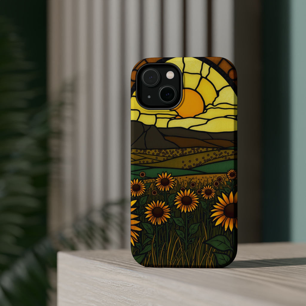 iPhone Sunflower Prairie Enchanted Art Slim Everyday Designer Case · iPhone Case