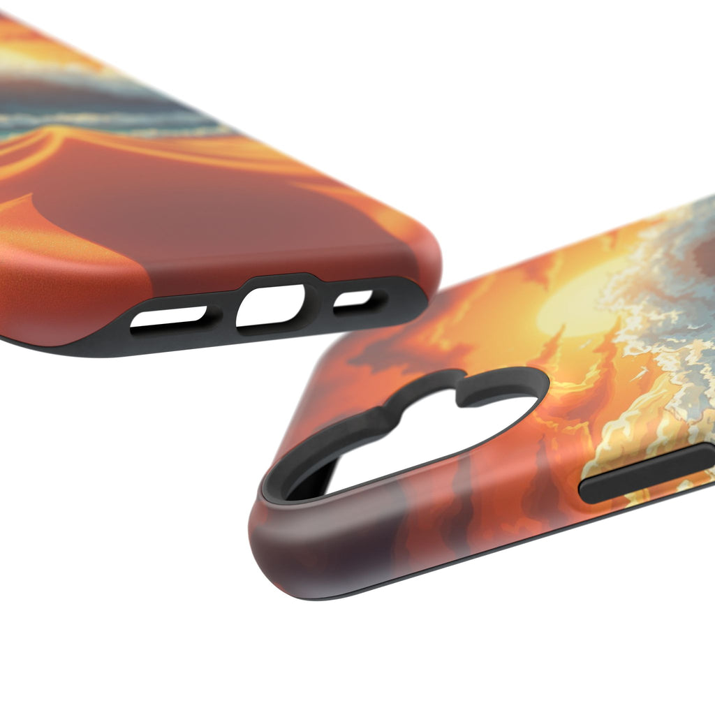 iPhone Storm at Sea Holographic Iridescent Slim iPhone Everyday · iPhone Case