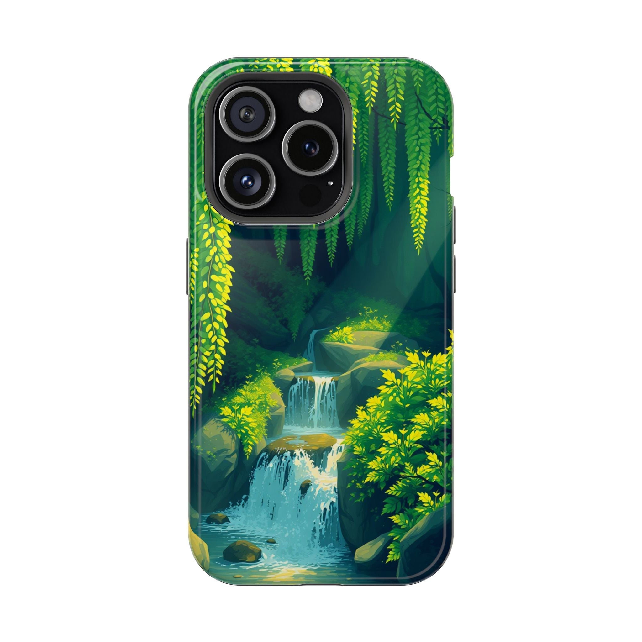 iPhone Earthy Wisteria Cascade Design Slim Everyday iPhone 13 Designer · iPhone