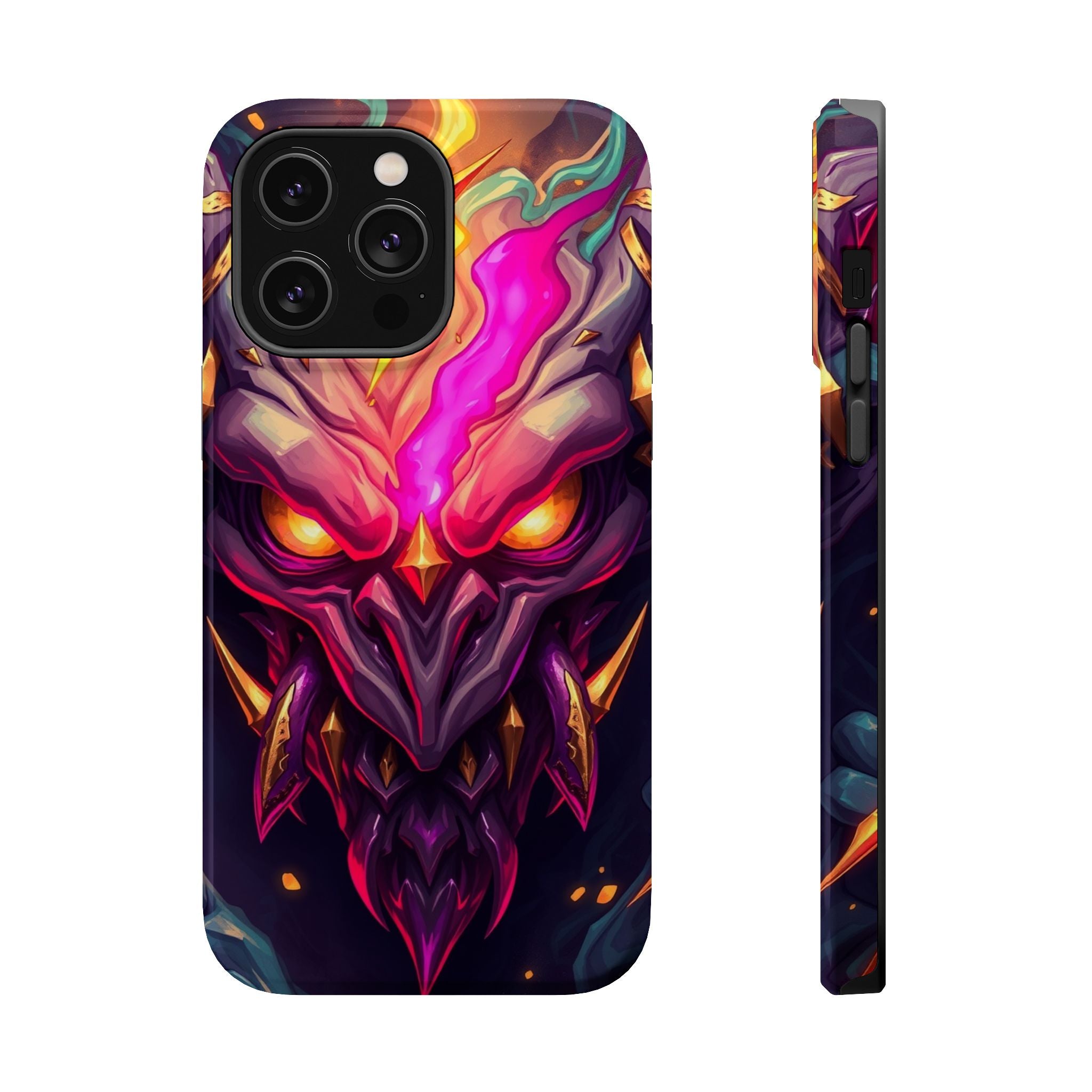 iPhone Chaos Goblin Energy Gold Foil Luxury Slim Everyday Designer Case · iPhone