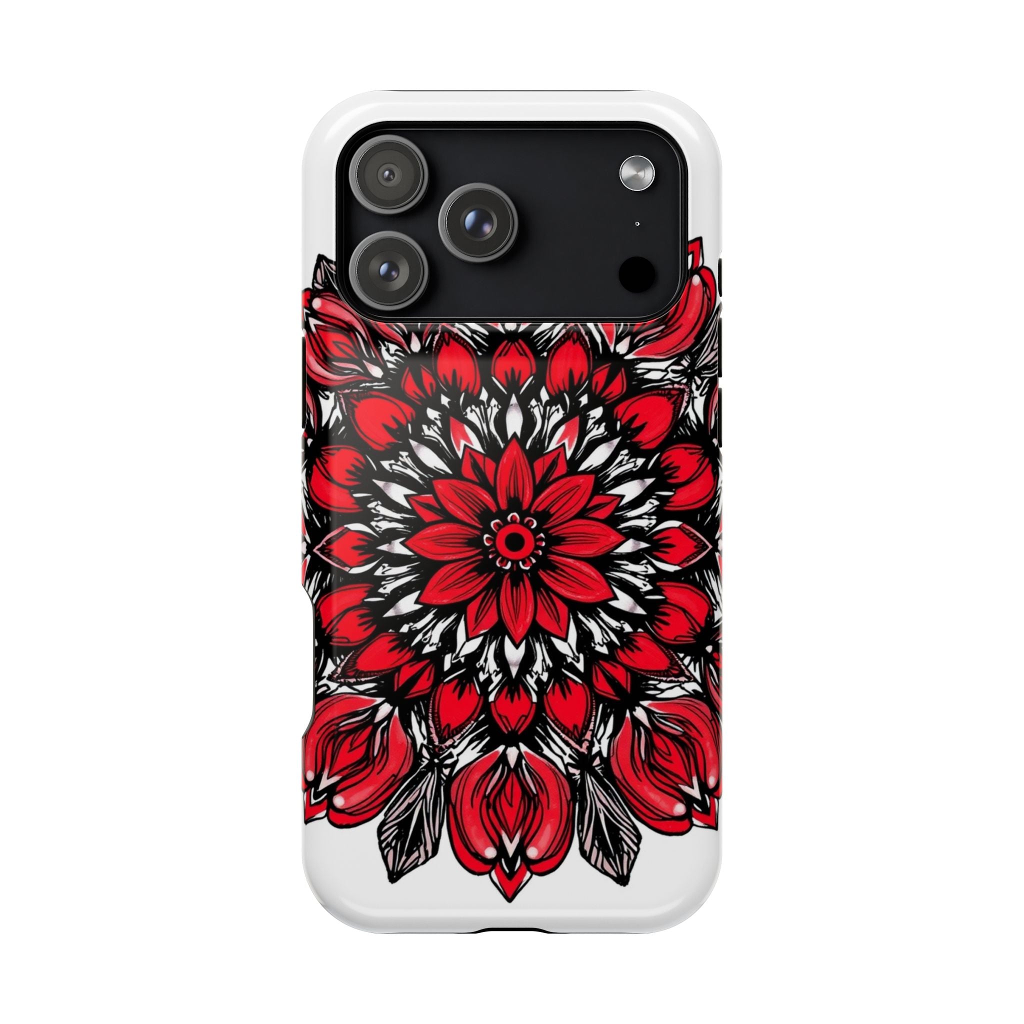 iPhone Floral Mandala Hand-Drawn Sketch Slim Everyday iPhone Designer · iPhone C