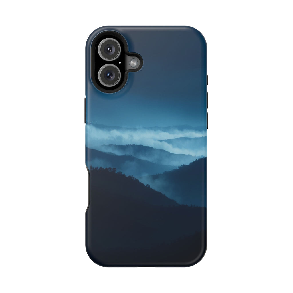 iPhone Earthy Fog Rolling Over Hills Design Slim iPhone Everyday · iPhone Case