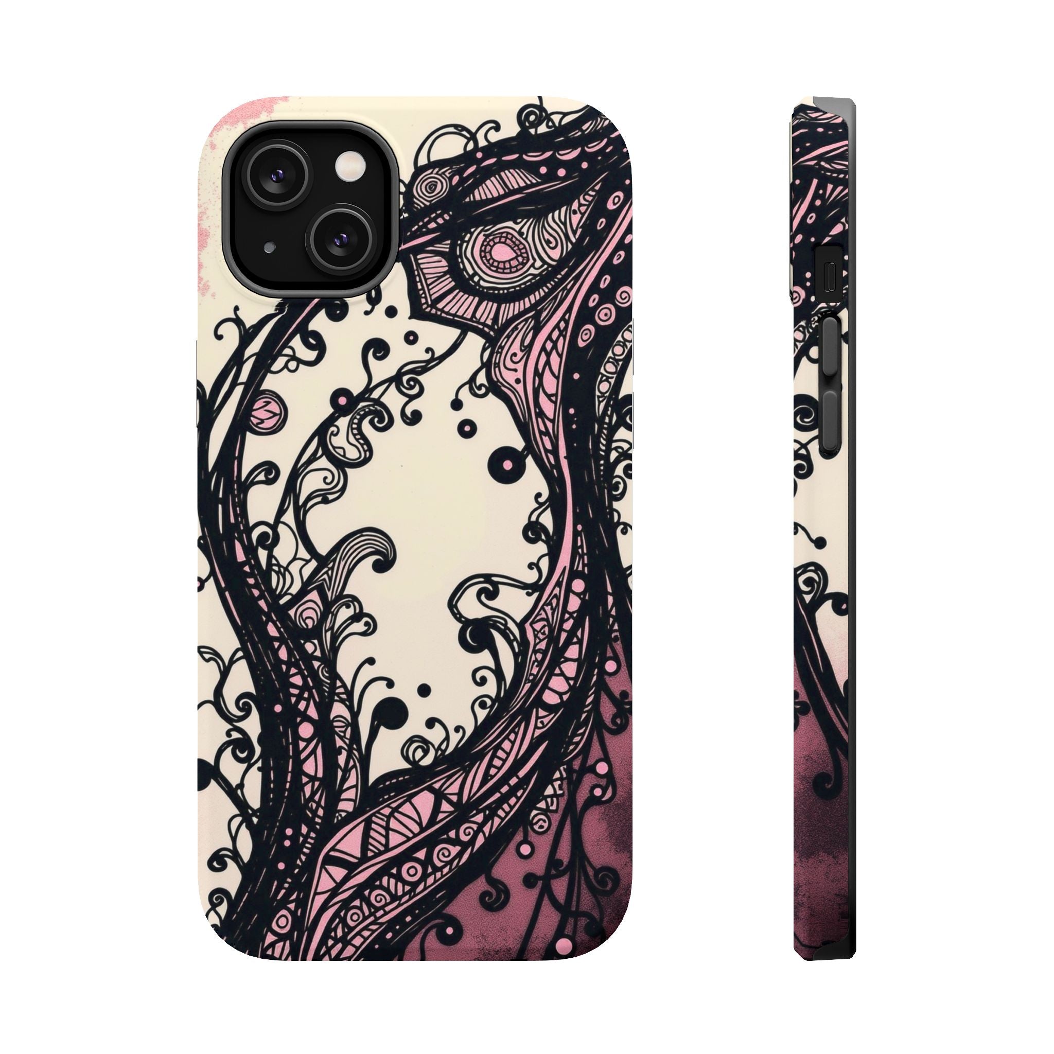 iPhone Radiant Zentangle Flow Design Slim Everyday Designer Case · iPhone Case