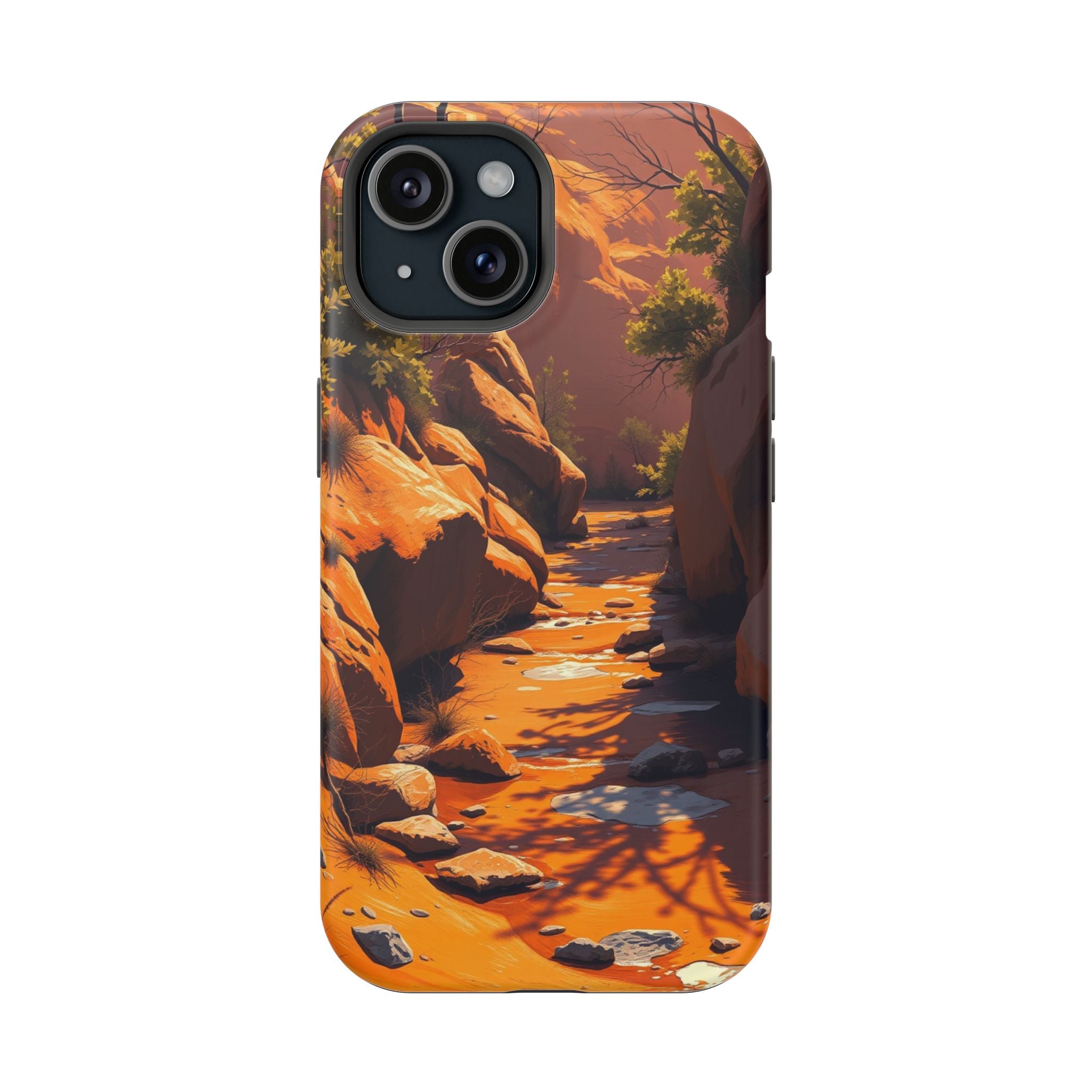 iPhone Spring Creek Bold Art Slim Everyday Designer Case · iPhone Case