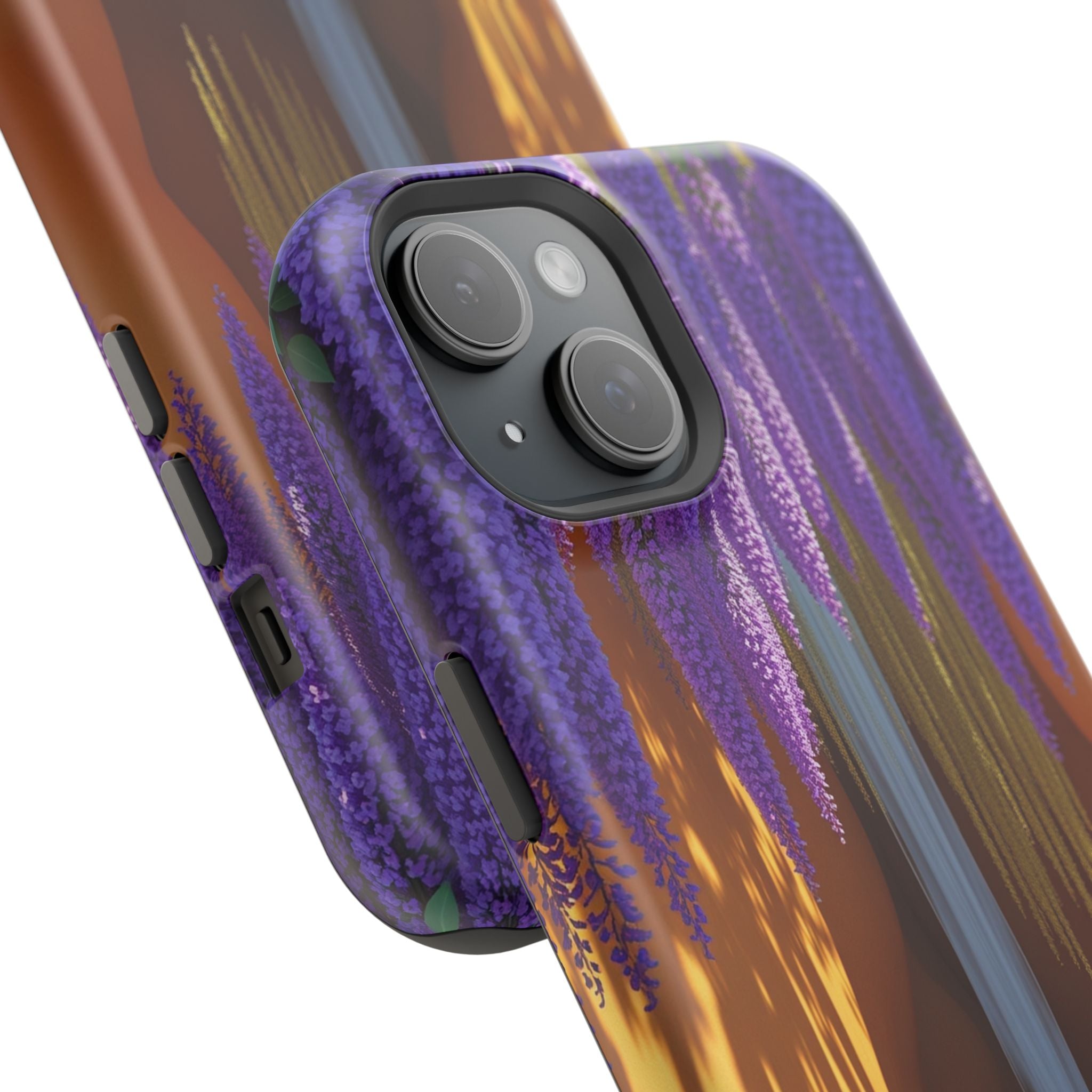 iPhone Earthy Wisteria Cascade Design Slim Everyday Designer Case · iPhone Case