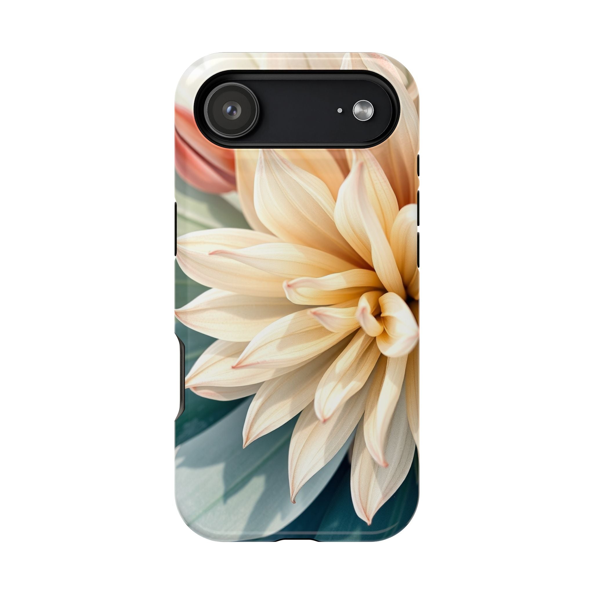 iPhone Neon Floral Radiant Design Clean Minimal Snap Case · iPhone Case