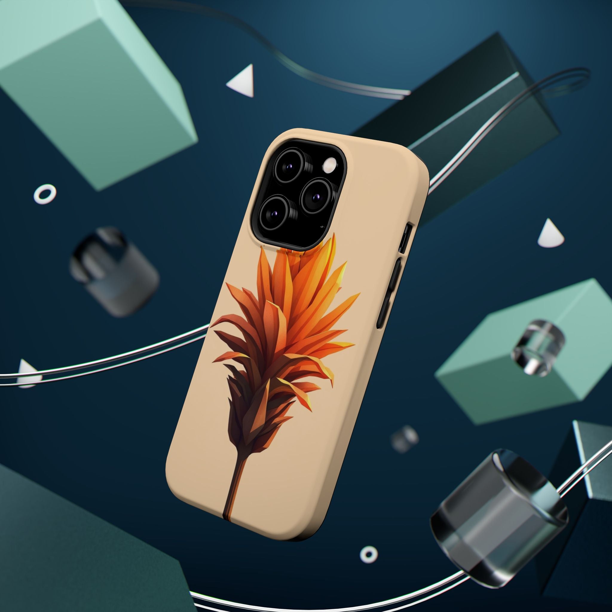 iPhone Sunset Amber And Peach Desert Flower Slim iPhone Everyday · iPhone Case