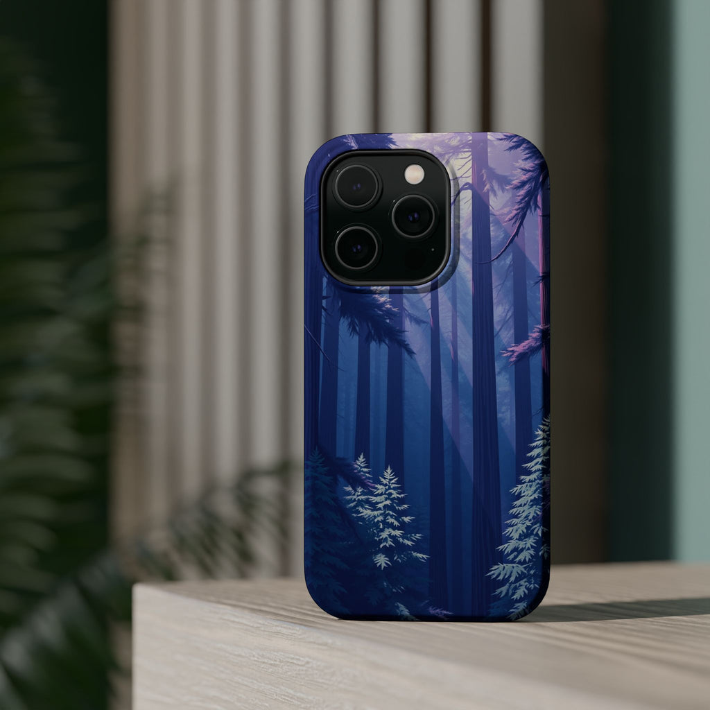 iPhone Indigo And Violet Redwood Forest Slim Everyday iPhone Designer · iPhone C