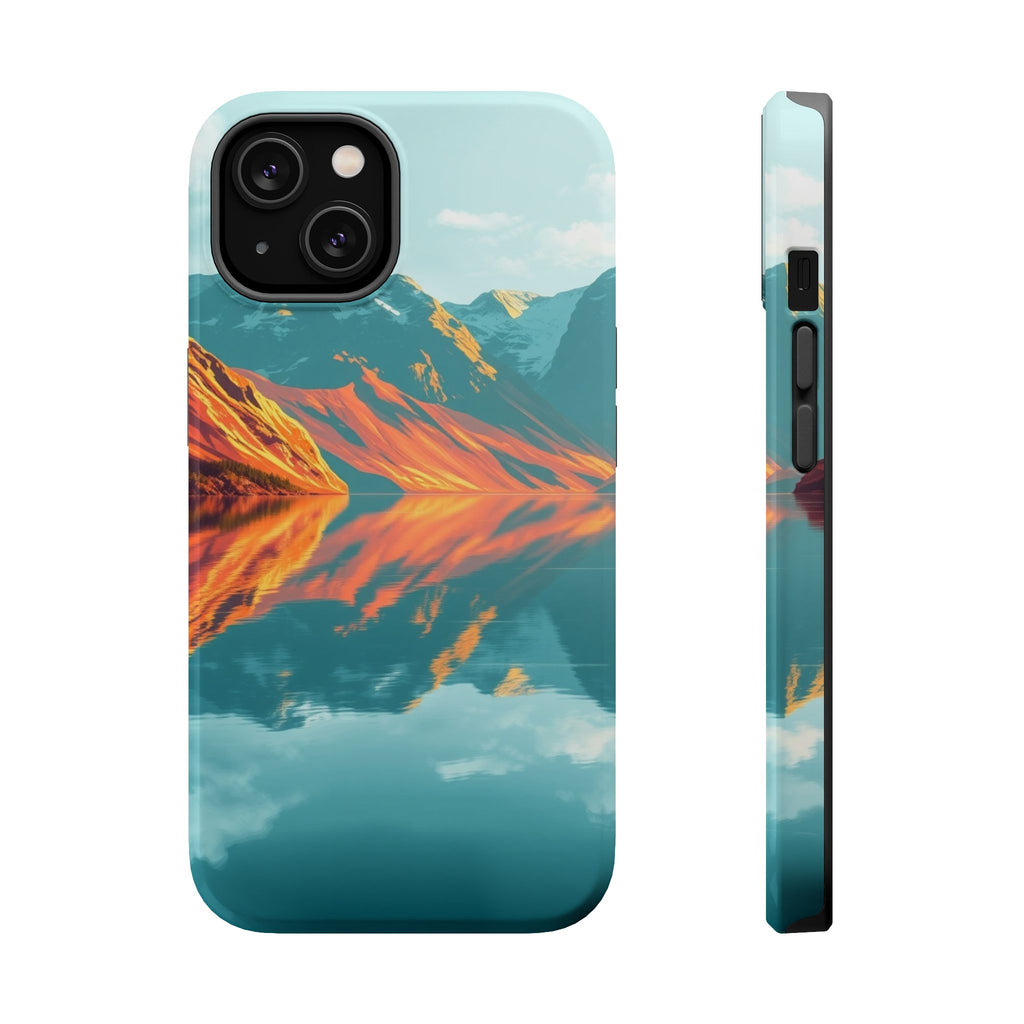 iPhone Fjord Reflection Gold Foil Luxury Slim Everyday iPhone Designer · iPhone