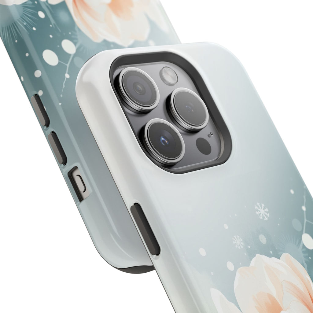iPhone Serene Floral Watercolor Splash Design Slim iPhone Everyday · iPhone Case