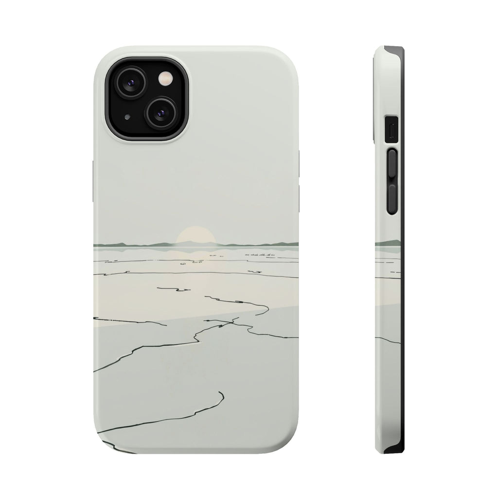 iPhone Dreamy Salt Flat Mirror Design Slim Everyday Designer Case · iPhone Case
