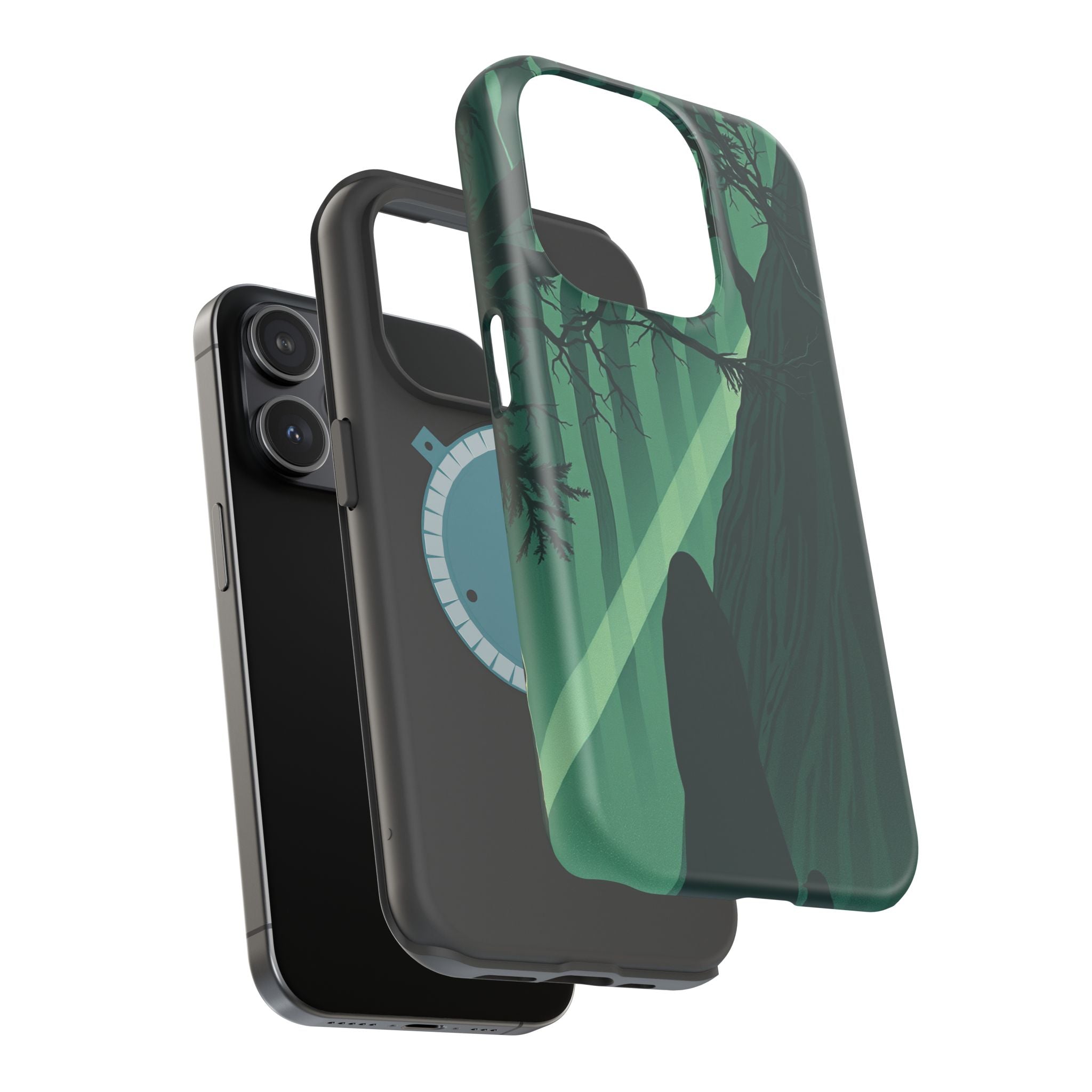 iPhone Sage And Ivory Dark Forest Spirits Slim Everyday Designer Case · iPhone C