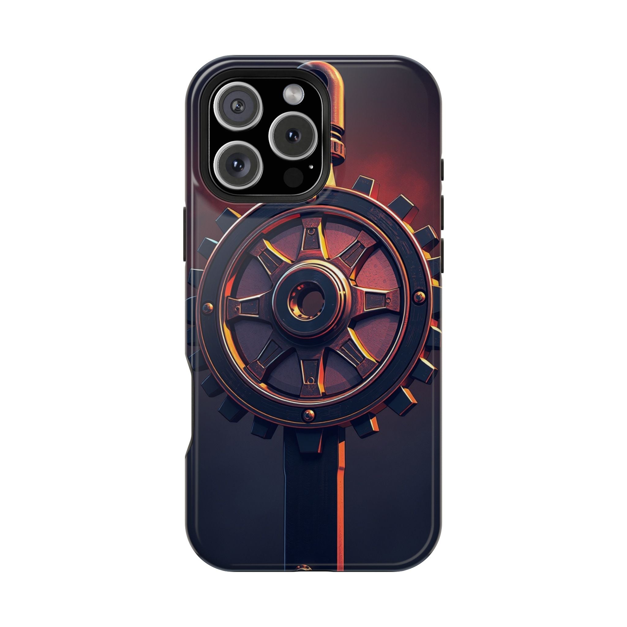 iPhone Rotary Electric Art Phone Bold Modern Everyday Snap Case · iPhone Case