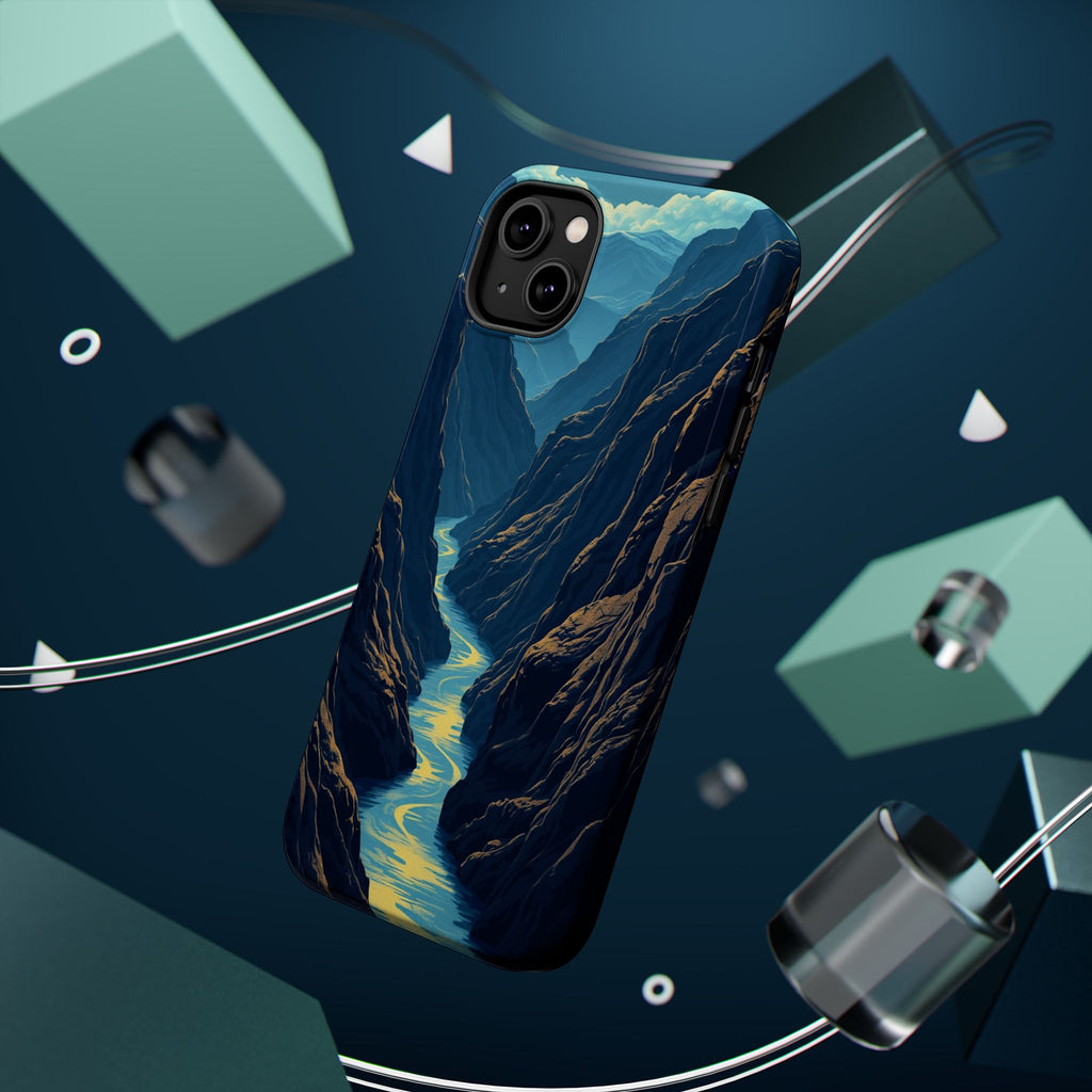 iPhone River Canyon Gold Foil Luxury Slim Everyday Designer Case · iPhone Case