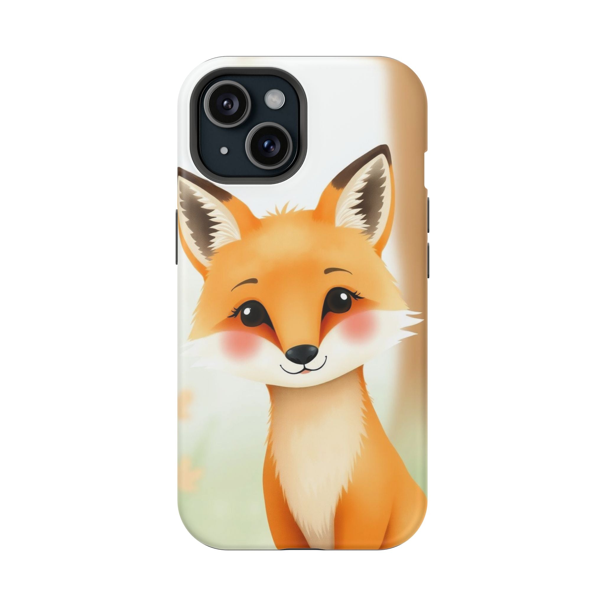 iPhone Watercolor Fox Portrait Kids Fun iPhone Phone Case Gift Slim · iPhone Cas