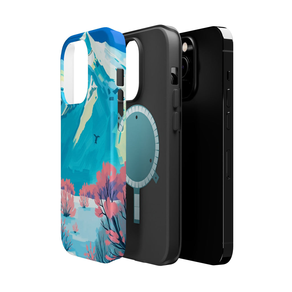 iPhone Snow Field Electric Art Slim Everyday Designer Case · iPhone Case