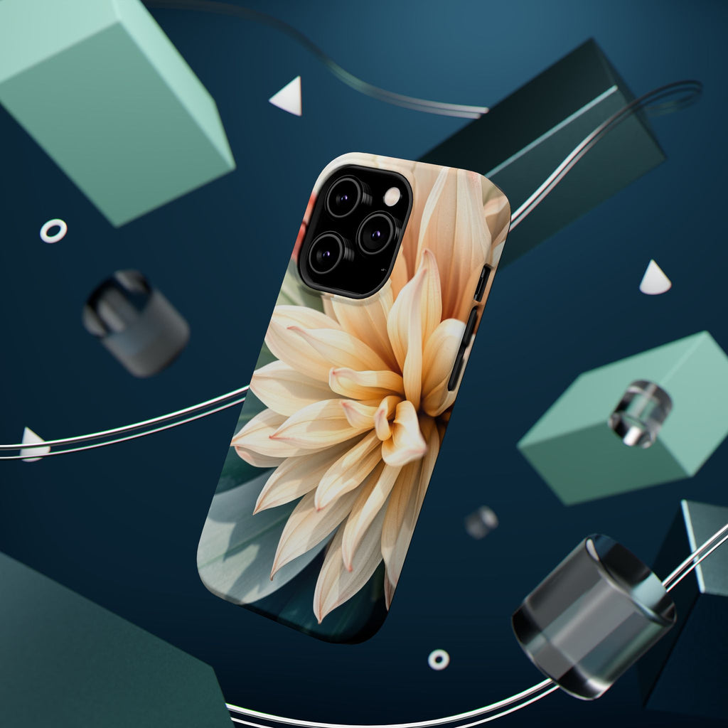 iPhone Neon Floral Radiant Design Clean Minimal Snap Case · iPhone Case