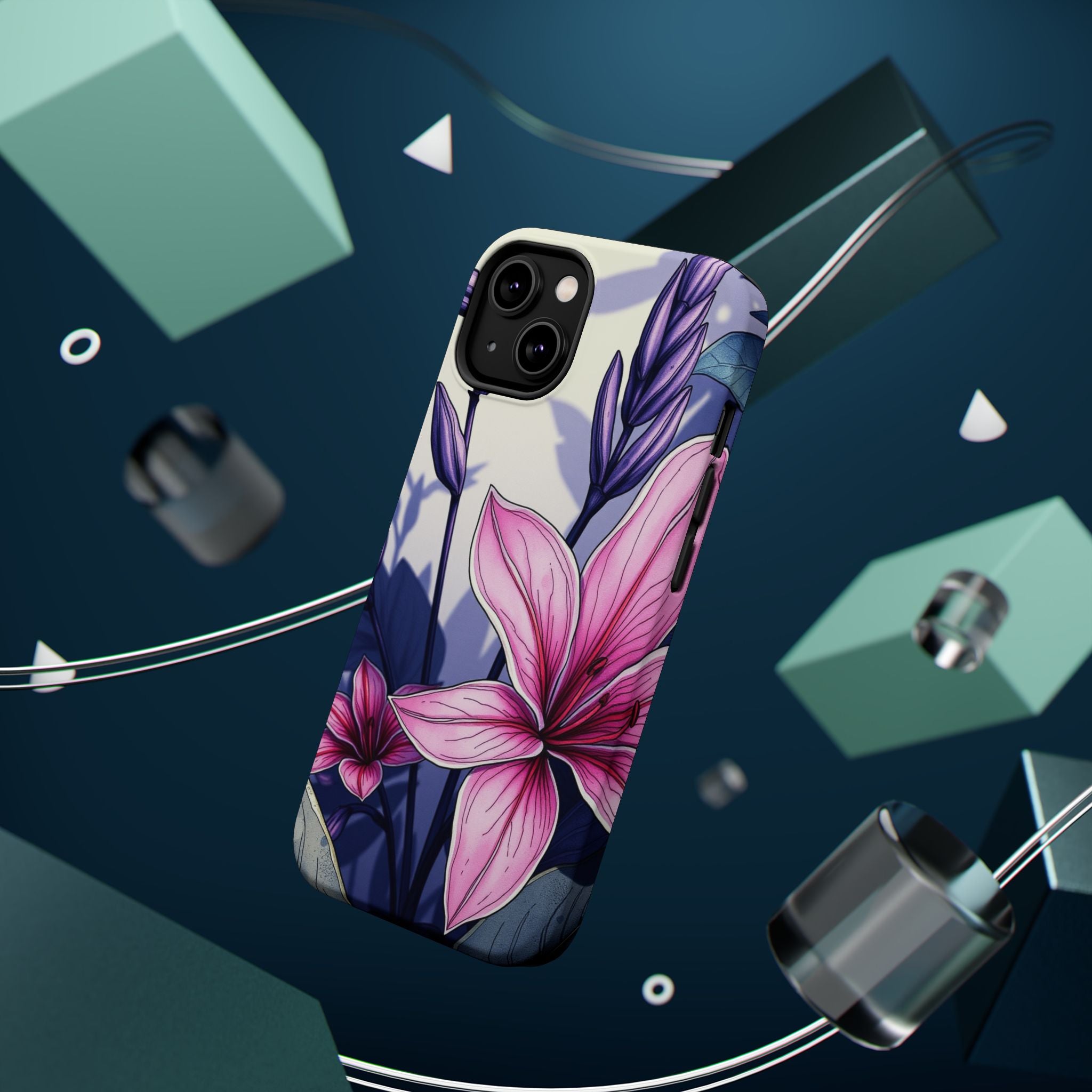 iPhone Jungle Floral Bold Art Slim Everyday Designer Case · iPhone Case
