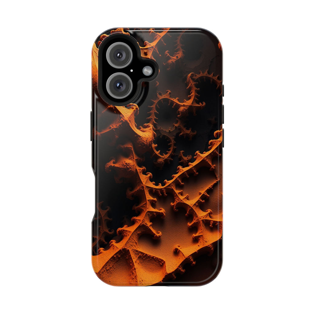 iPhone Radiant Fractal Zoom Design Bold Modern Everyday Snap Case · iPhone Case