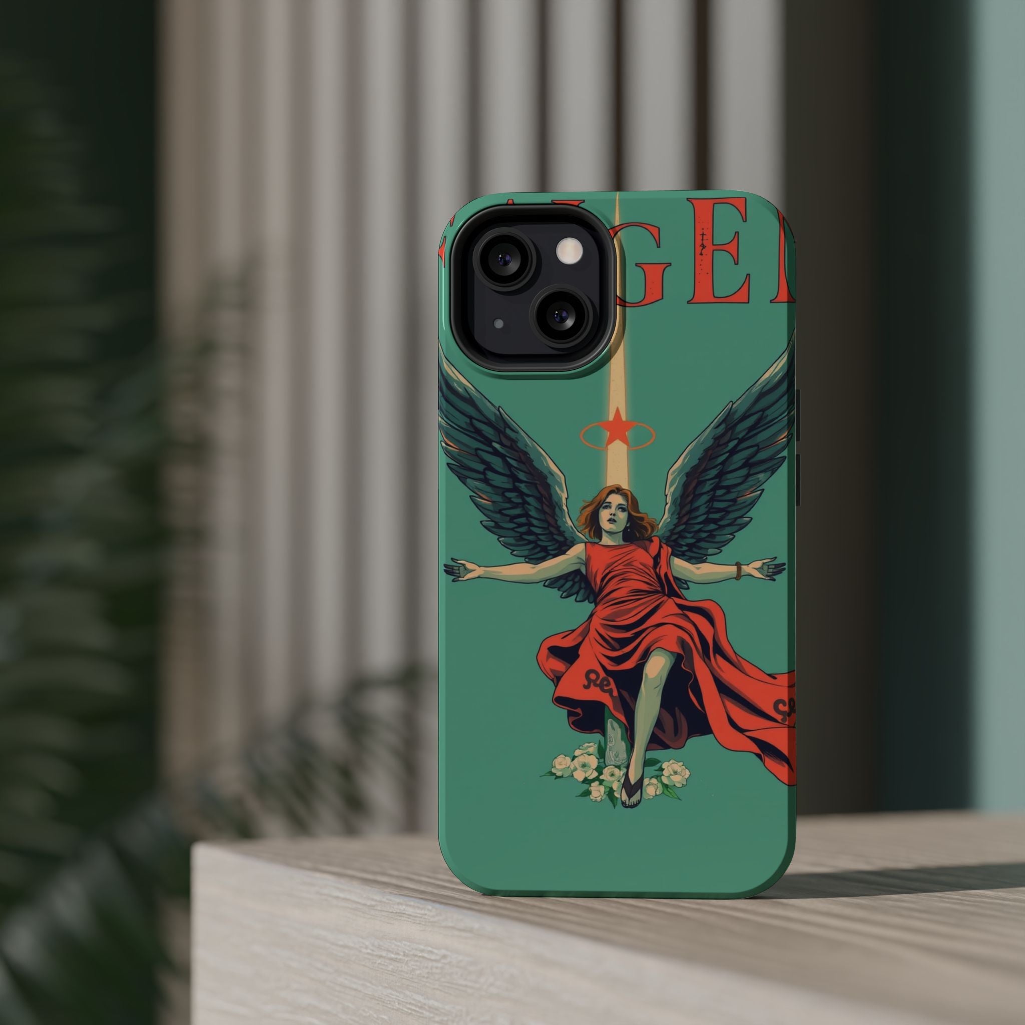 iPhone Radiant Fallen Angel Design Bold Modern Everyday Snap Case · iPhone Case