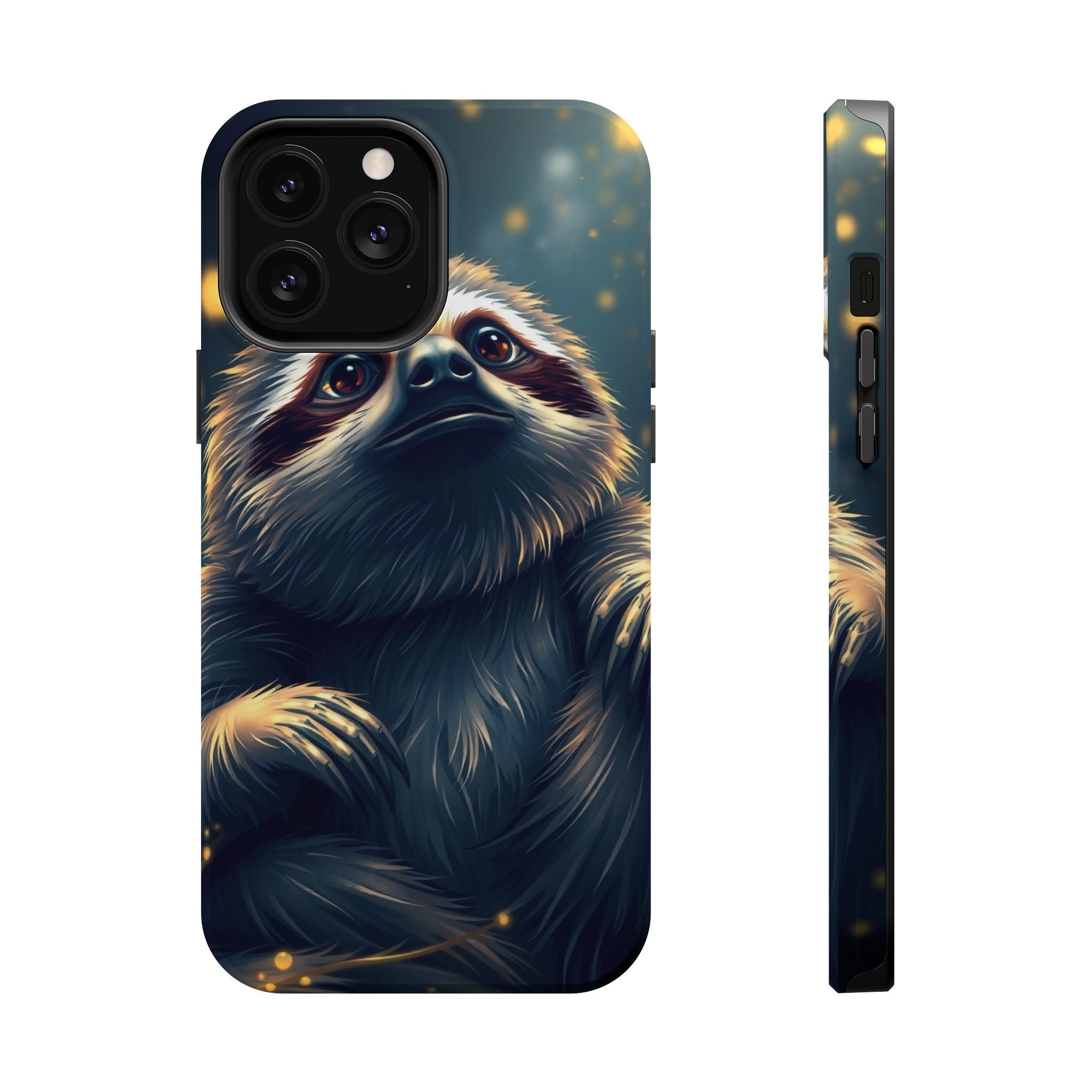 iPhone Vibrant Cozy Sloth Mode Design Slim Everyday Designer Case · iPhone Case