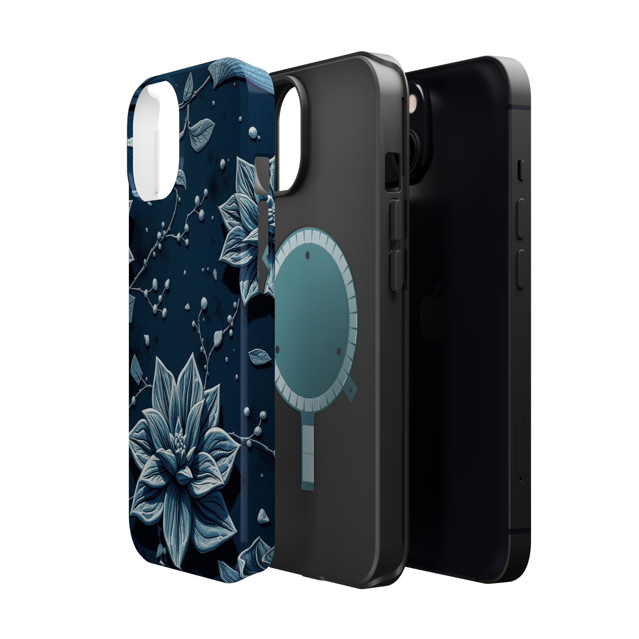 iPhone Floral Terrazzo Bold Art Slim Everyday Designer Case Galaxy · iPhone Case