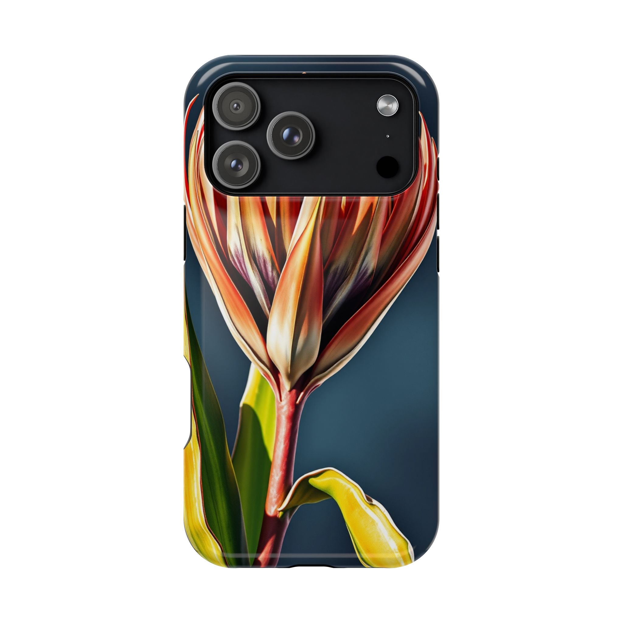 iPhone Protea Bold Vibrant Watercolor Slim Snap Case Ga · iPhone Case