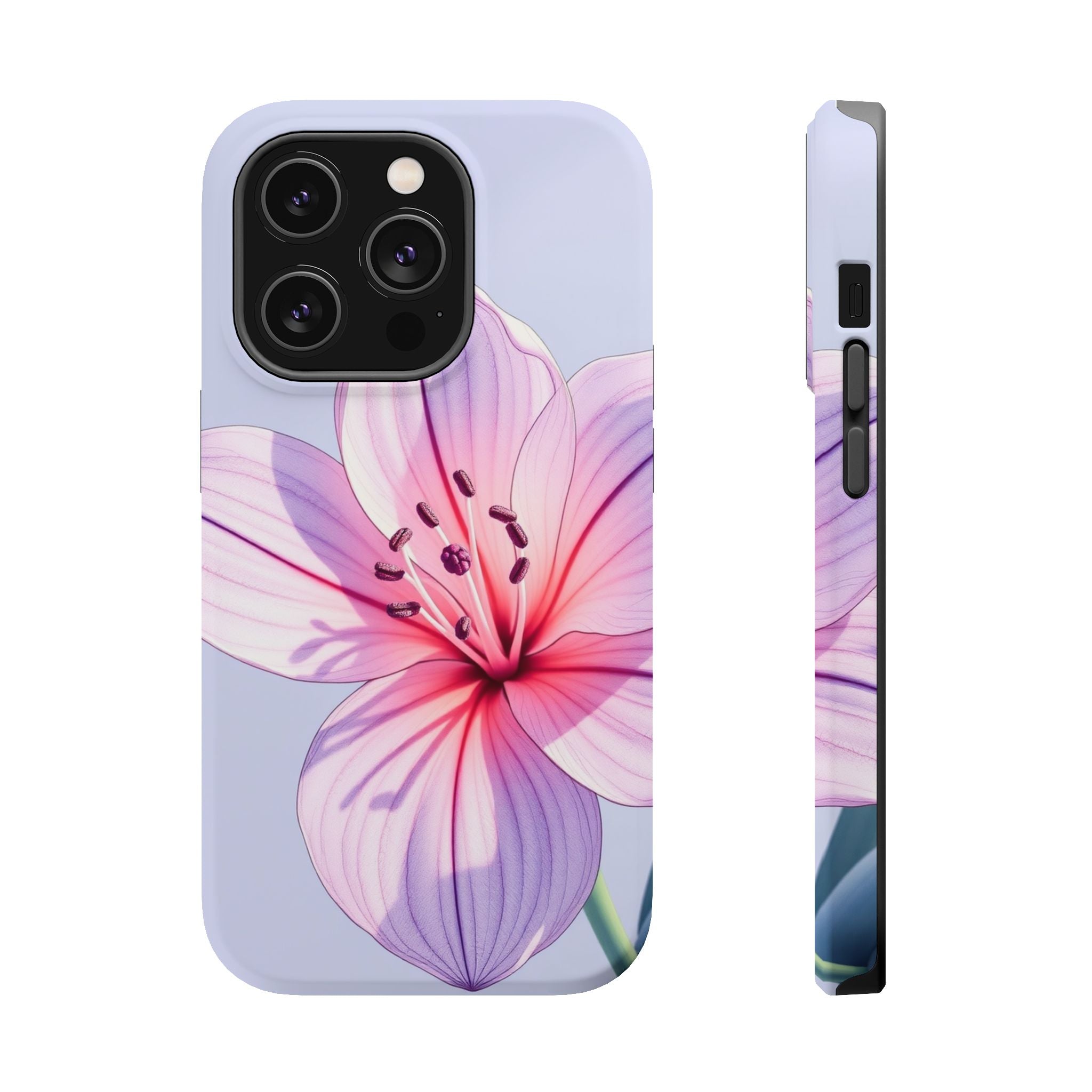 iPhone Lavender And Pearl Tropical Bloom Slim Everyday iPhone Designer · iPhone