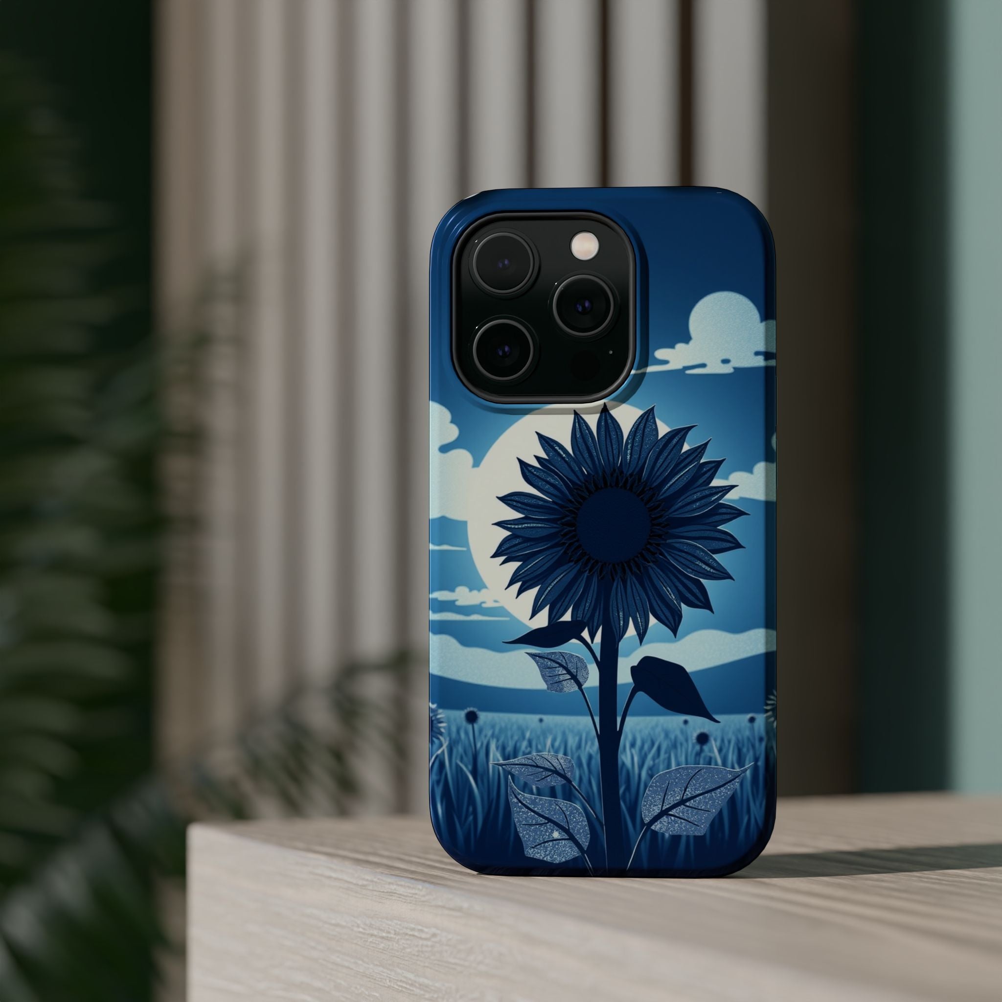 iPhone Sunflower Prairie Paper Cut Art Slim Everyday Designer Case · iPhone Case