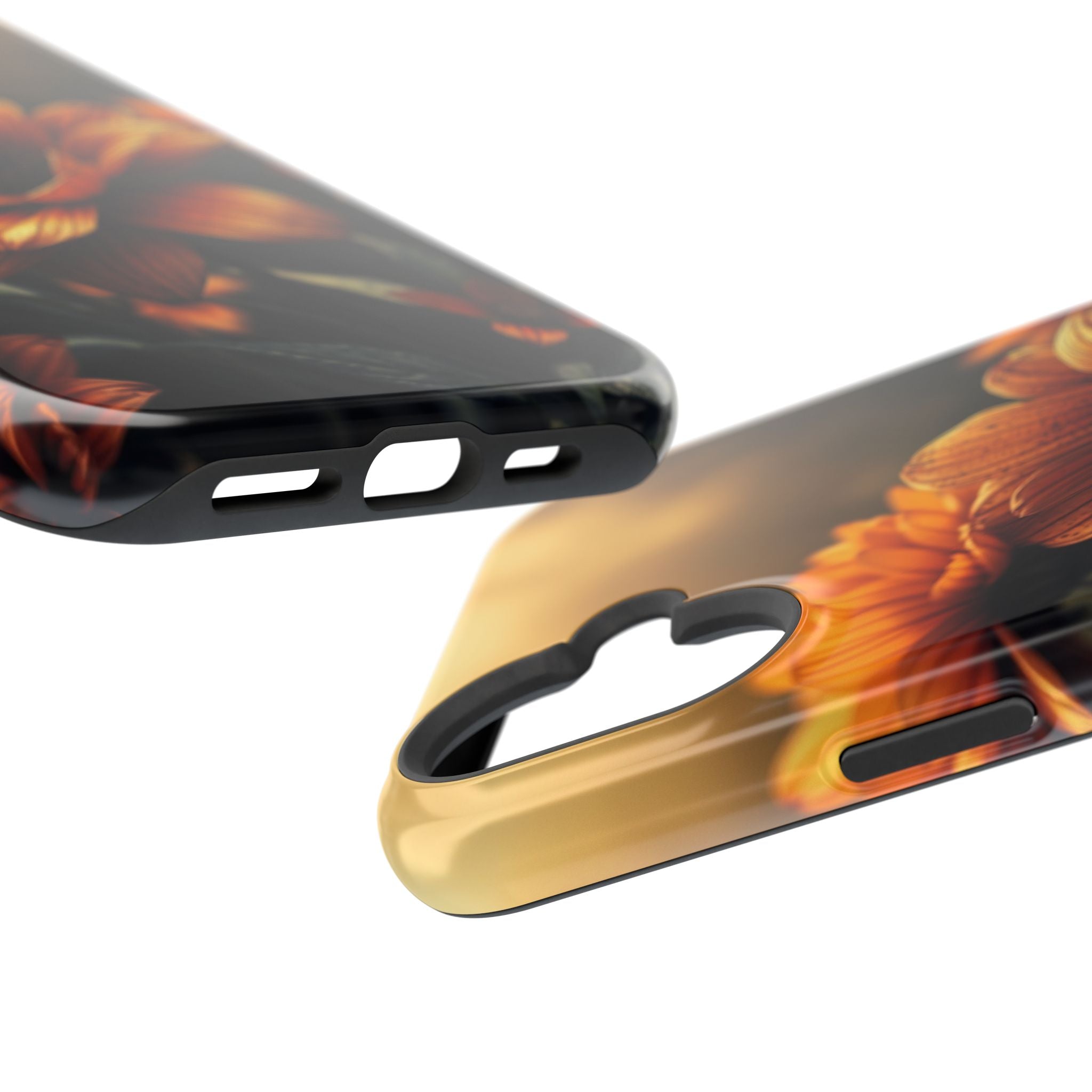iPhone Radiant Floral Ombre Design Bold Modern Everyday Snap Case · iPhone Case