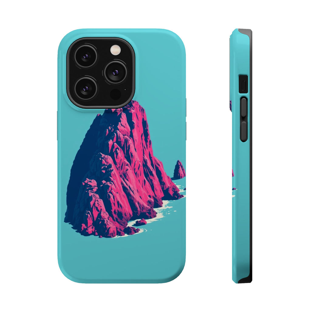 iPhone Rocky Coastline Pop Art Bold Slim Everyday Designer Case · iPhone Case