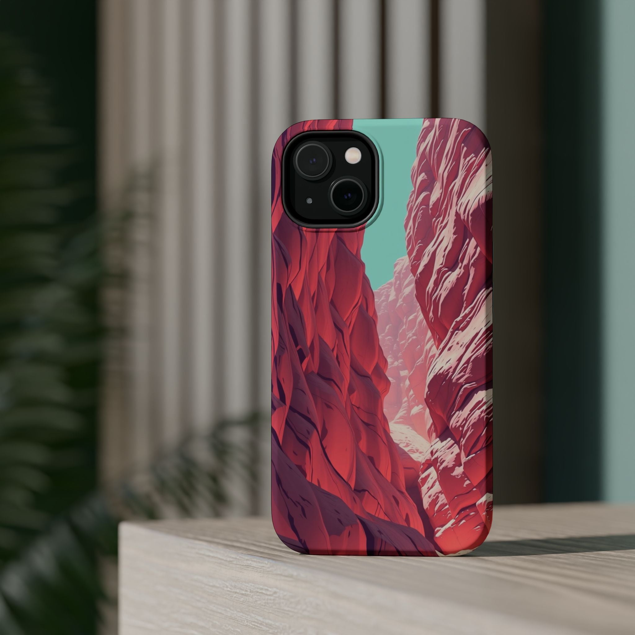 iPhone Canyon Wall Enchanted Art Bold Modern Everyday Snap Case · iPhone Case