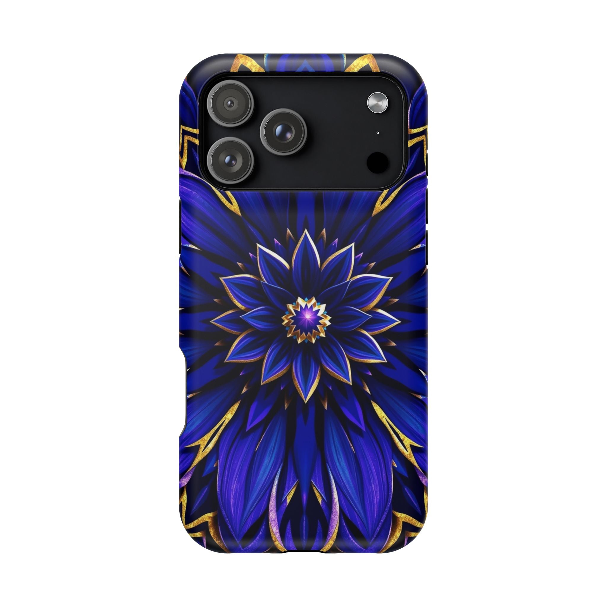 iPhone Floral Mandala Electric Art 14 Slim Everyday Designer Case · iPhone Case