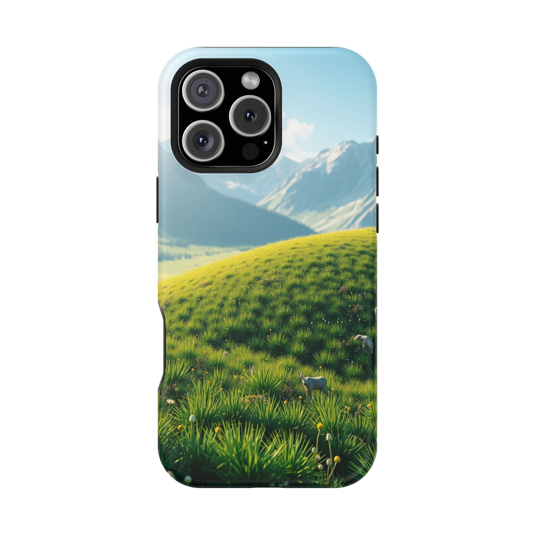 iPhone Vibrant Alpine Meadow Design Slim Everyday Designer Case · iPhone Case