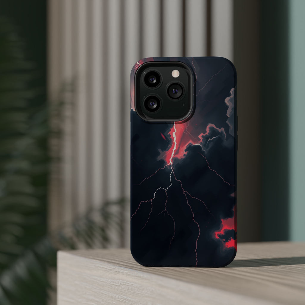 iPhone Thunderstorm Sky Mystic Art Bold Modern Everyday Snap Case · iPhone Case