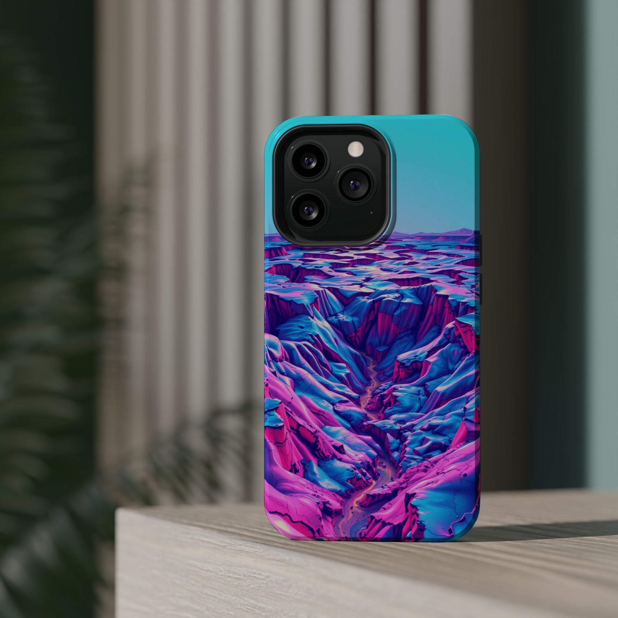 iPhone Lava Field Holographic Iridescent Slim Everyday iPhone Designer · iPhone