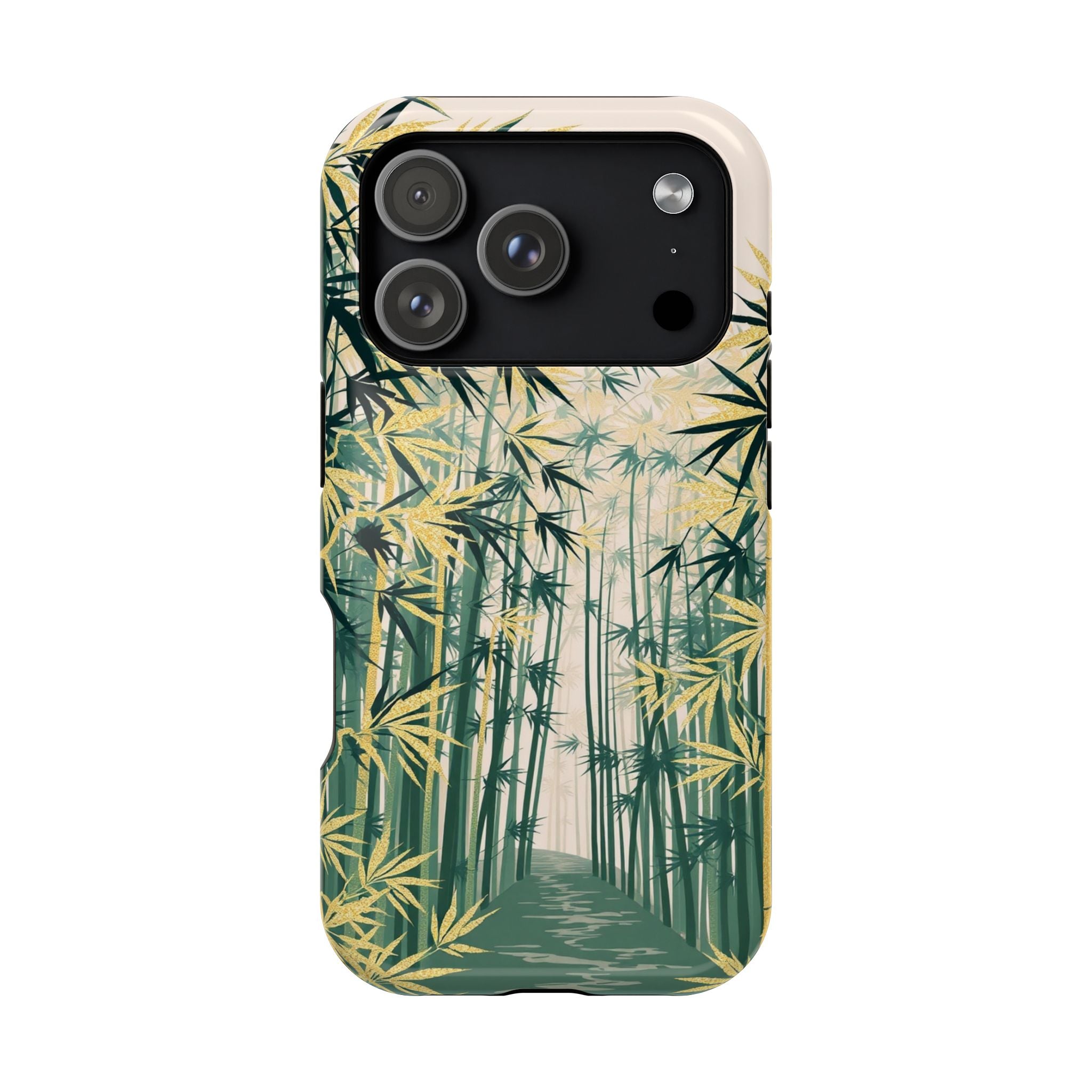 iPhone Serene Bamboo Grove Design Bold Modern Everyday Snap Case · iPhone Case