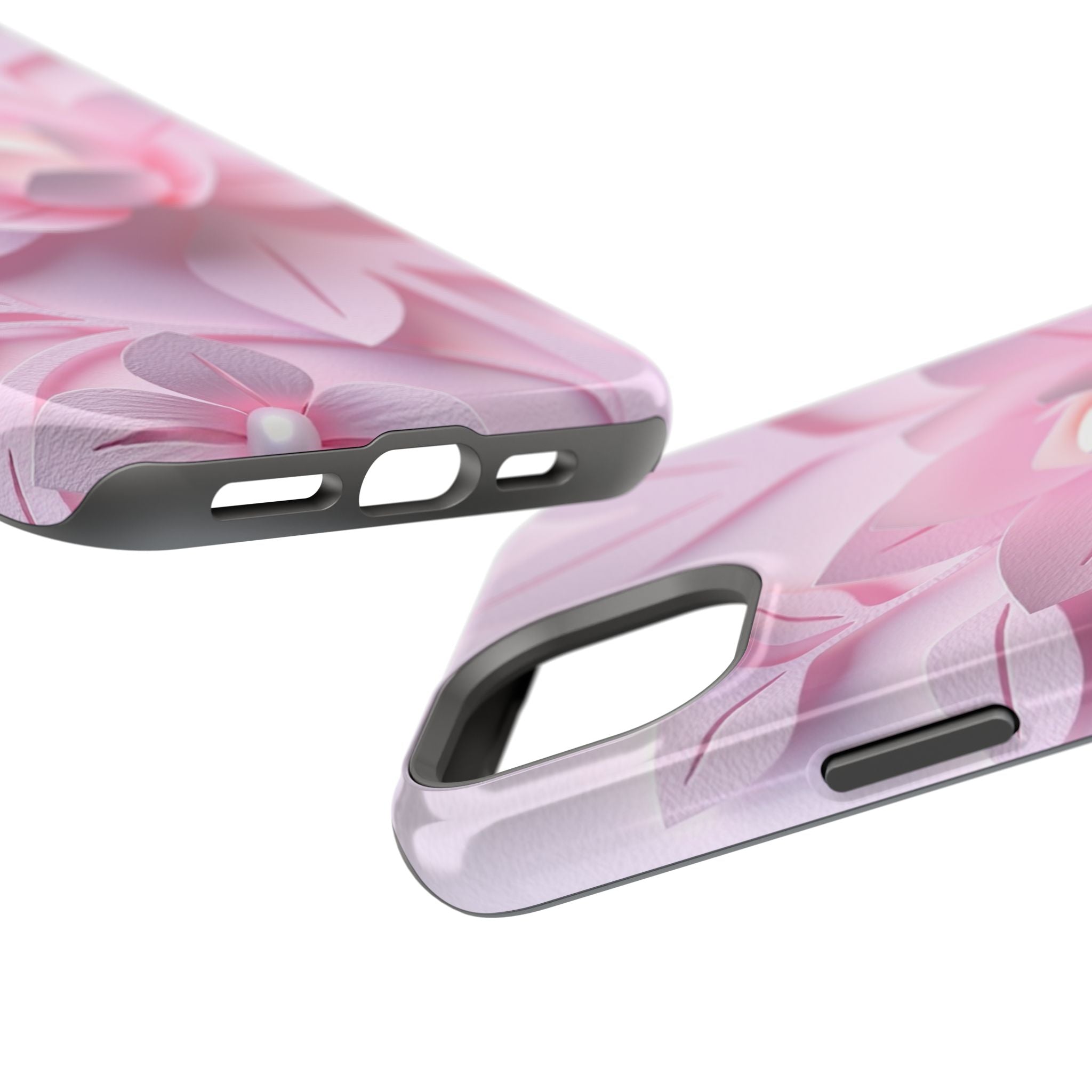 iPhone Floral Geometric Paper Cut Art Slim Everyday Designer Case · iPhone Case
