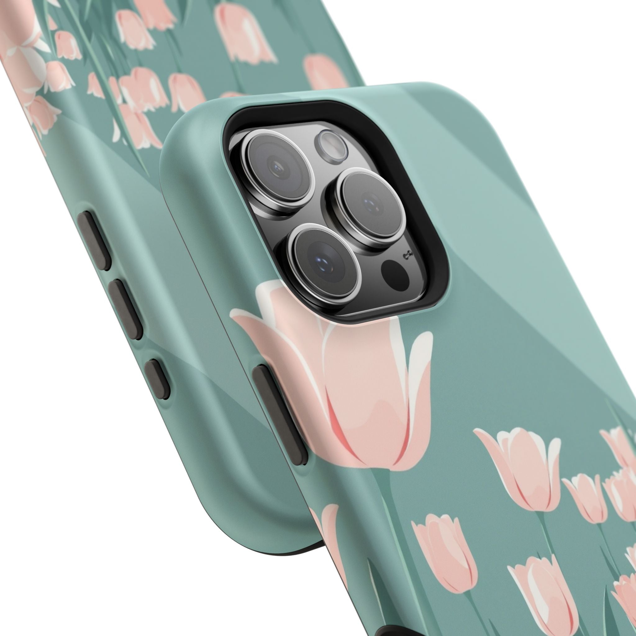 iPhone Tulip Row Enchanted Art Slim Everyday Designer Case · iPhone Case