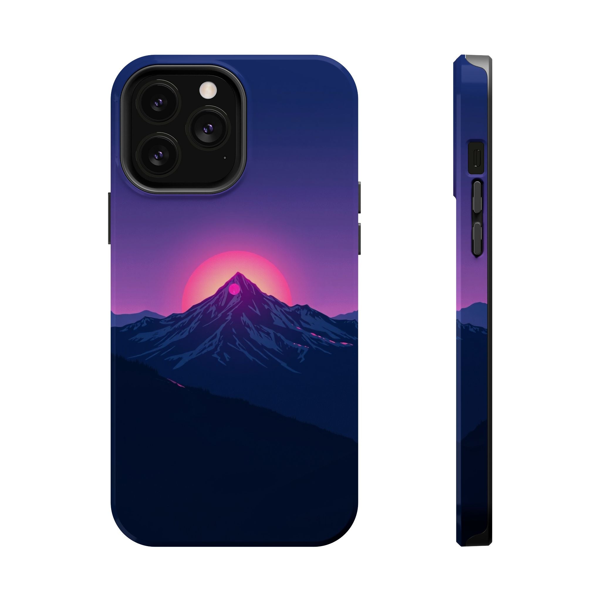iPhone Mountain at Sunrise Electric Art Slim Everyday iPhone 15 · iPhone Case