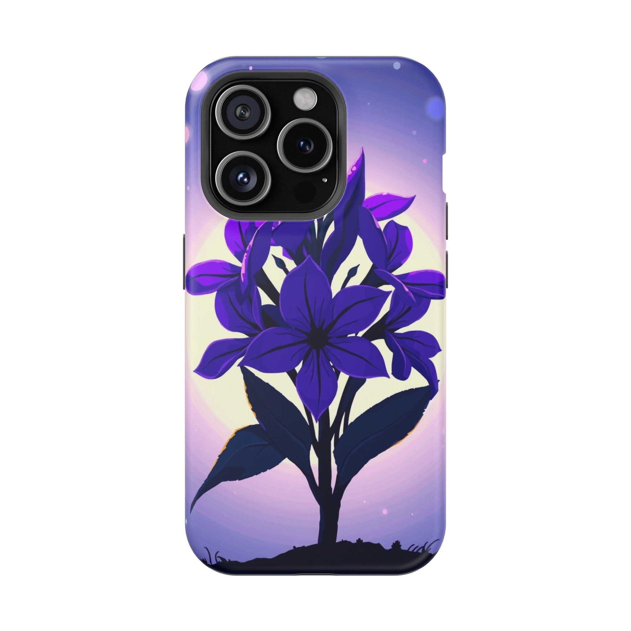 iPhone Floral Crown Mystic Art 13 Bold Modern Everyday Snap Case · iPhone Case