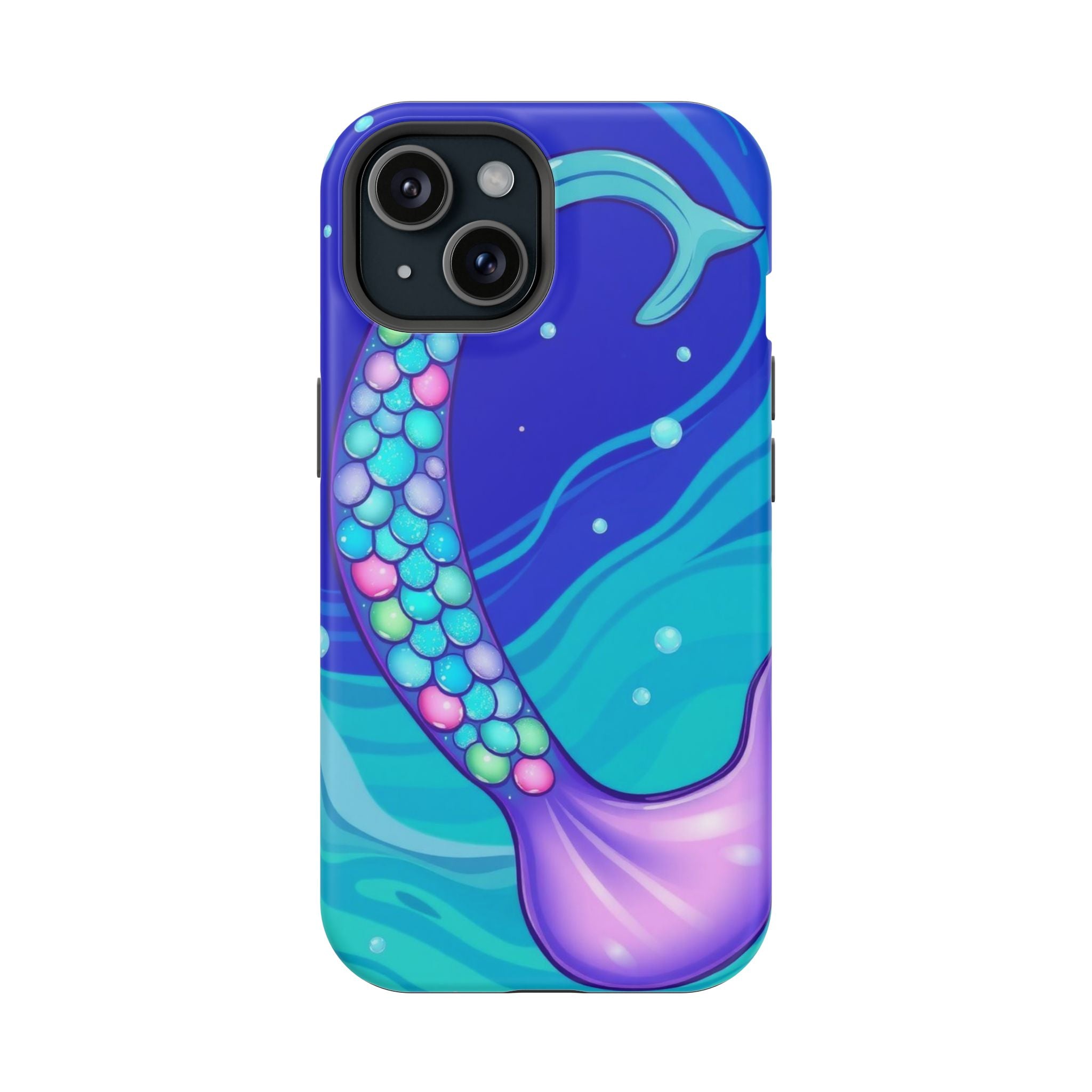 iPhone Mermaid Tail Swirl Kids Fun iPhone Phone Case Gift Artistic · iPhone Case