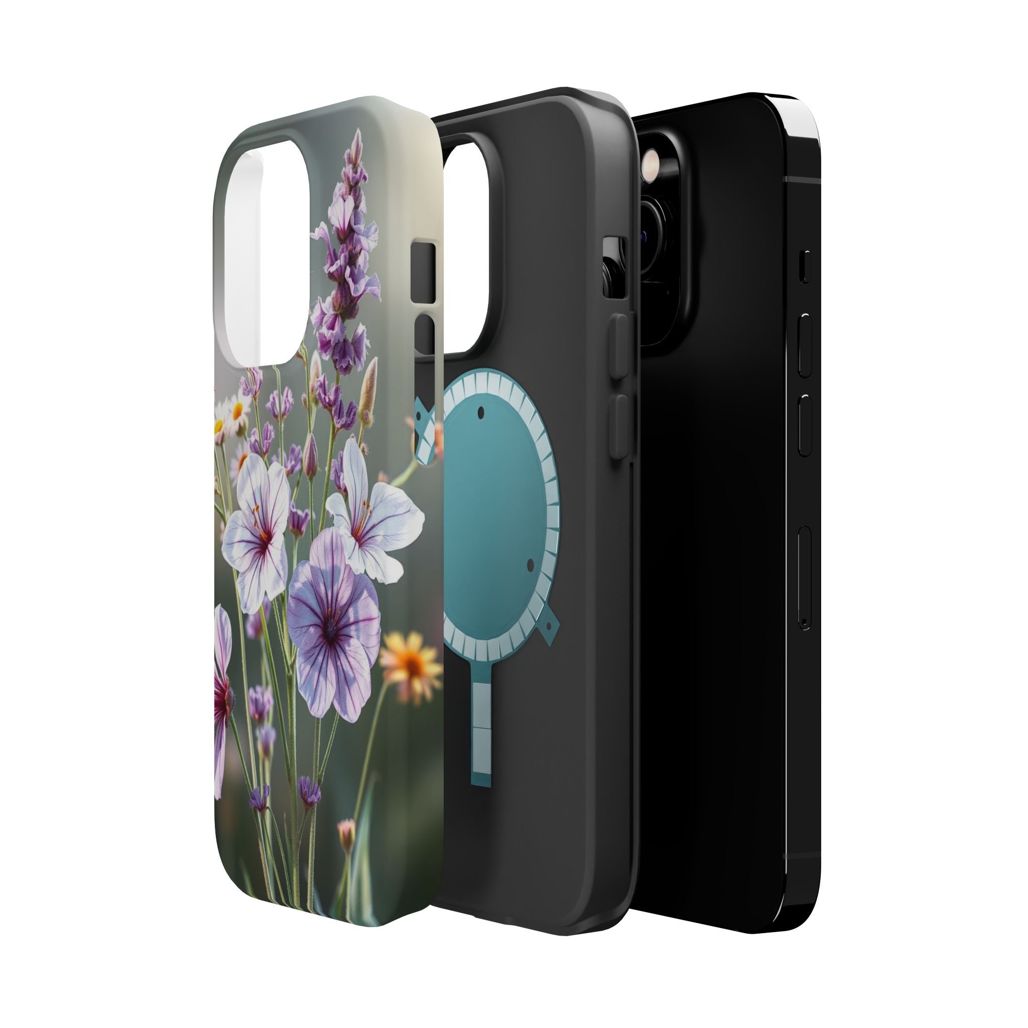 iPhone Wildflower Bunch Enchanted Art Slim Everyday Designer Case · iPhone Case