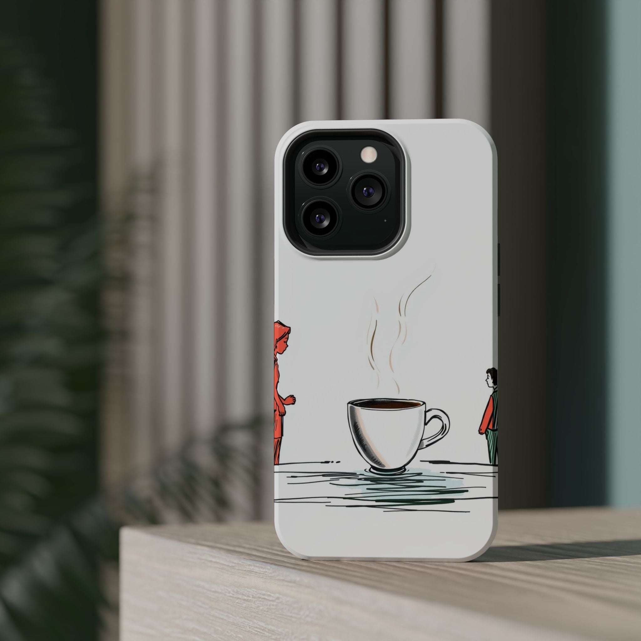 iPhone Coffee Before People Mystic Art Slim Everyday Designer Case · iPhone Case