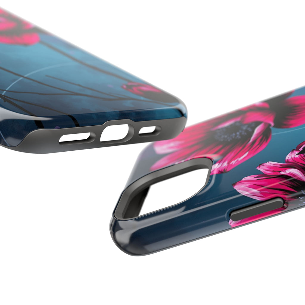 iPhone Floral Ink Wash Bold Art Slim Everyday Designer Case · iPhone Case