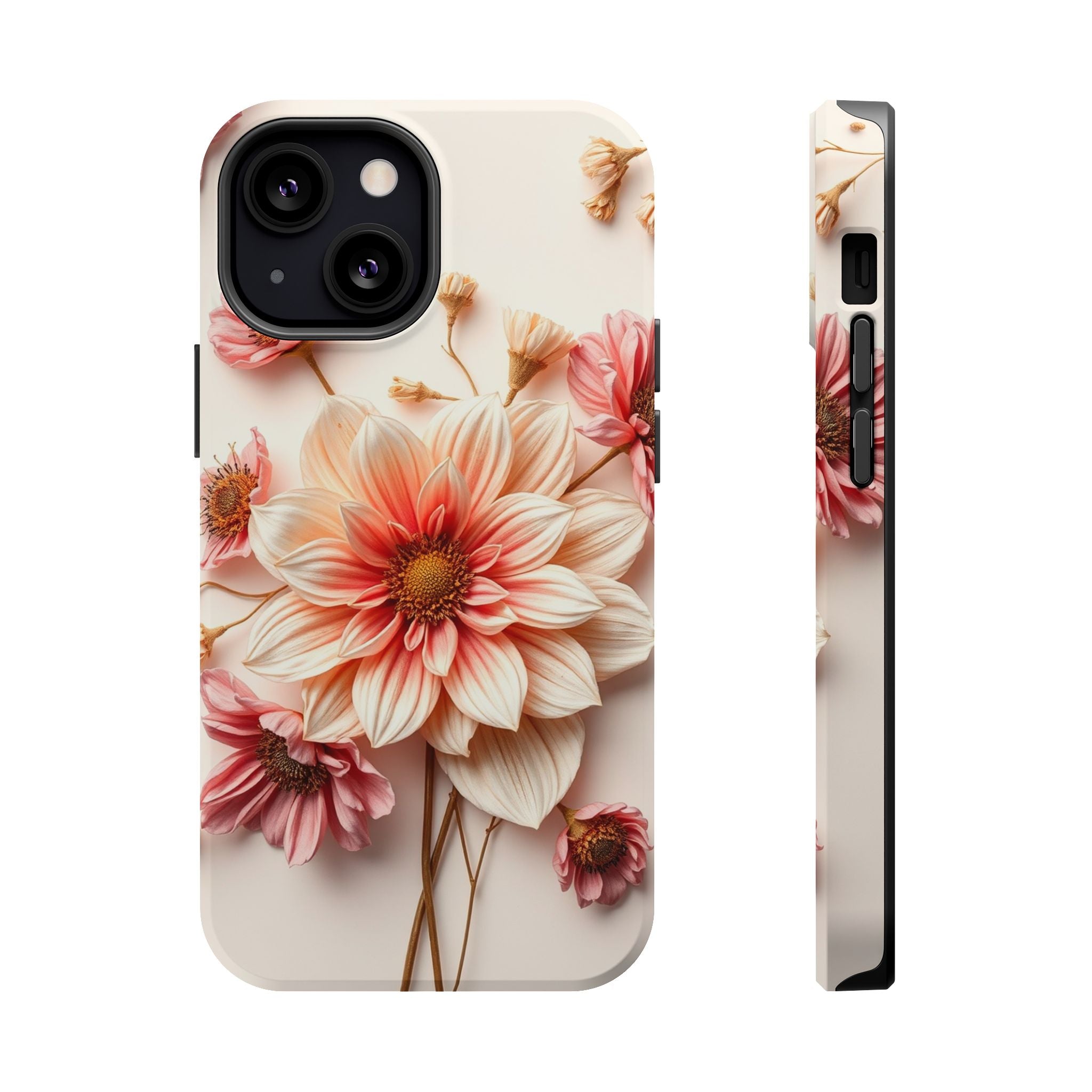 iPhone Dried Flower Flat Lay Enchanted Art Slim iPhone Everyday · iPhone Case