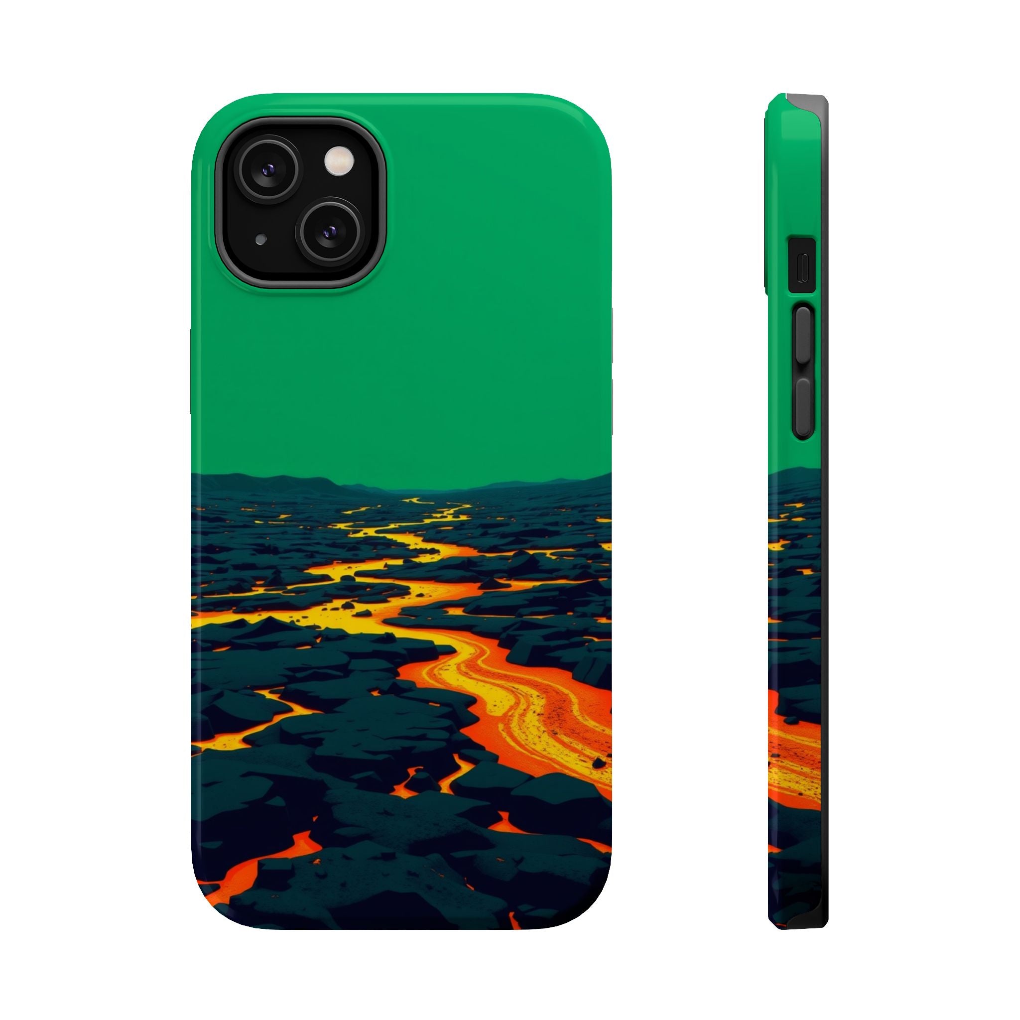 iPhone Lava Field Dreamy Design Slim Everyday Designer Case · iPhone Case