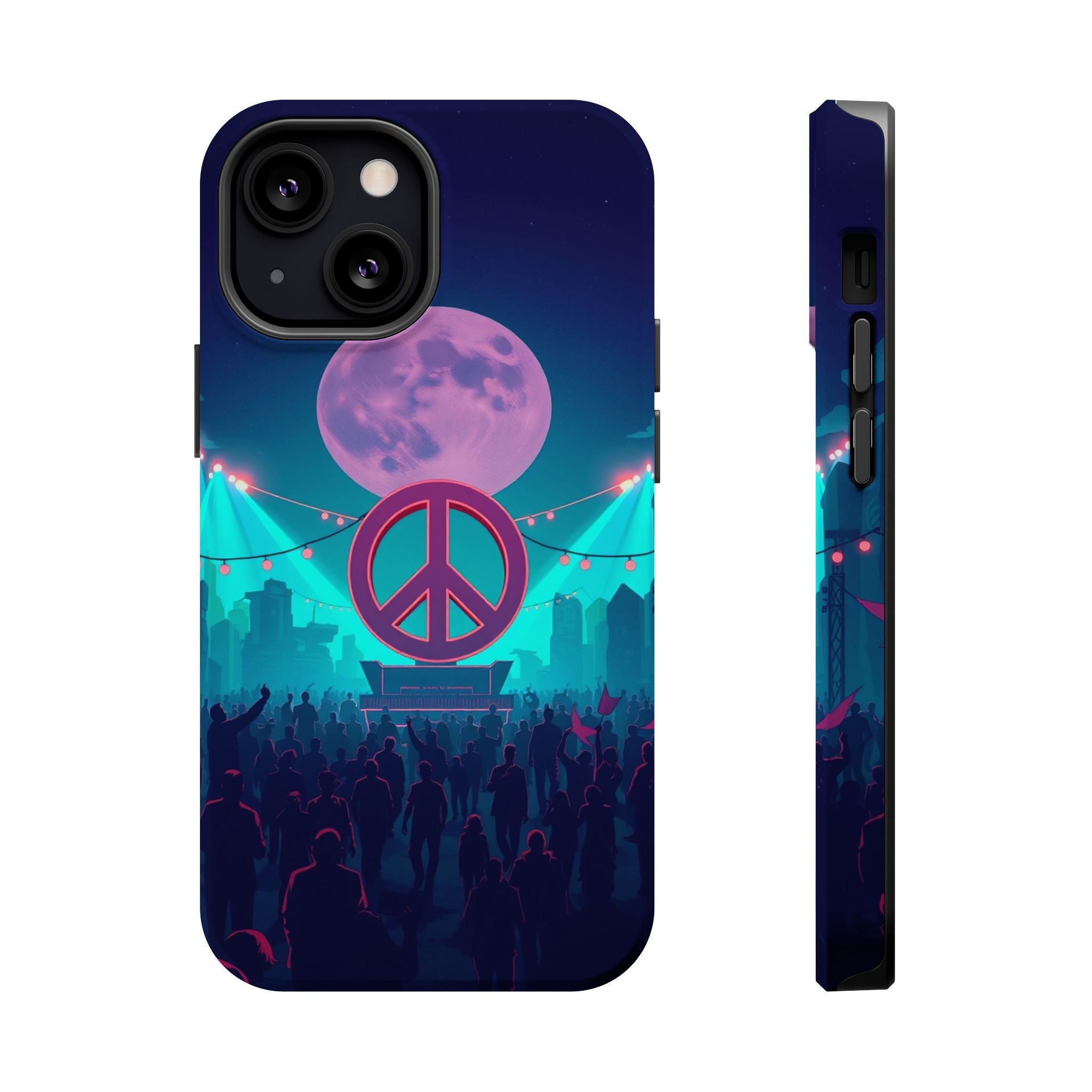 iPhone Woodstock Peace Mystic Art Bold Modern Everyday Snap Case · iPhone Case
