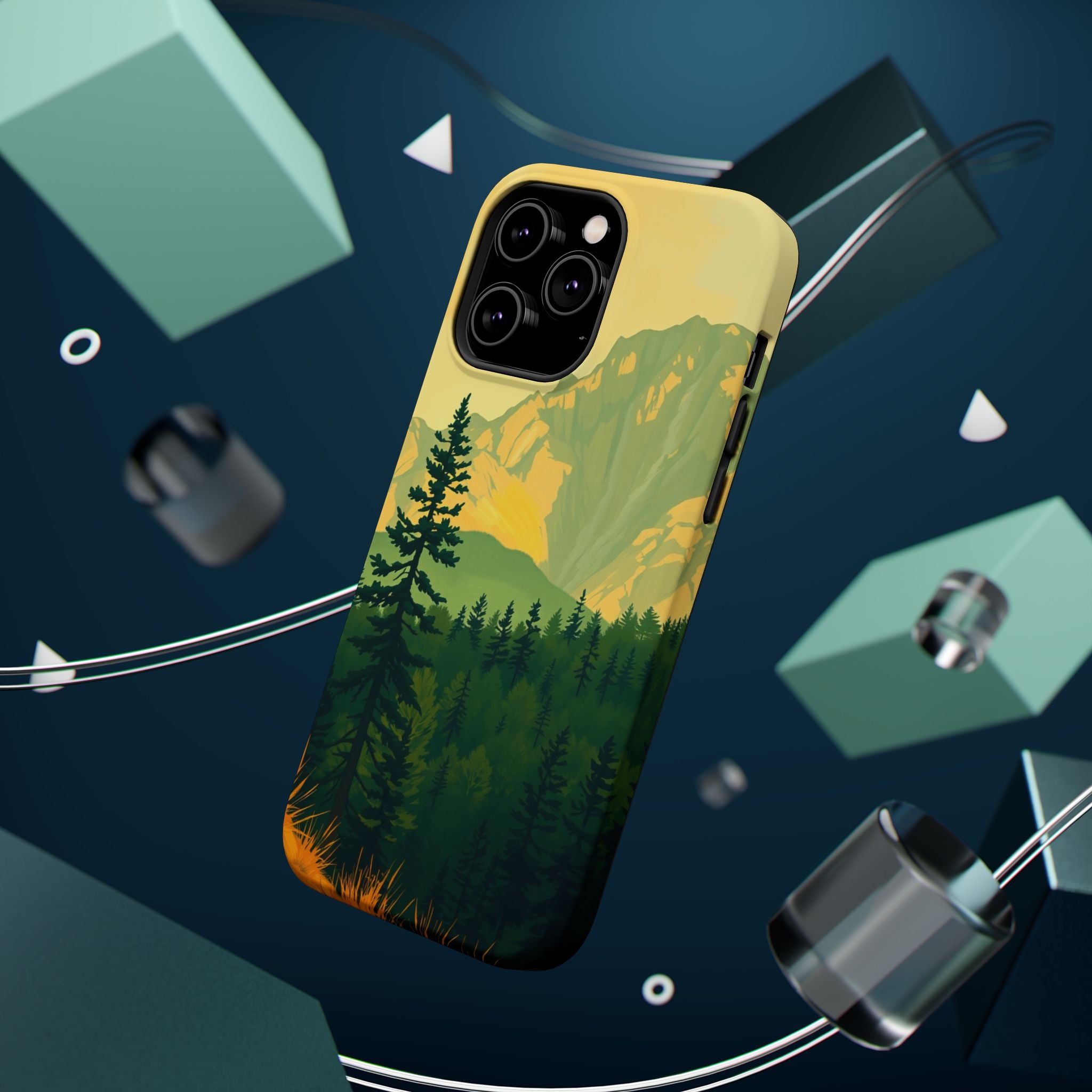 iPhone Pine Ridge Oil Painting Impressionist Slim iPhone Everyday · iPhone Case